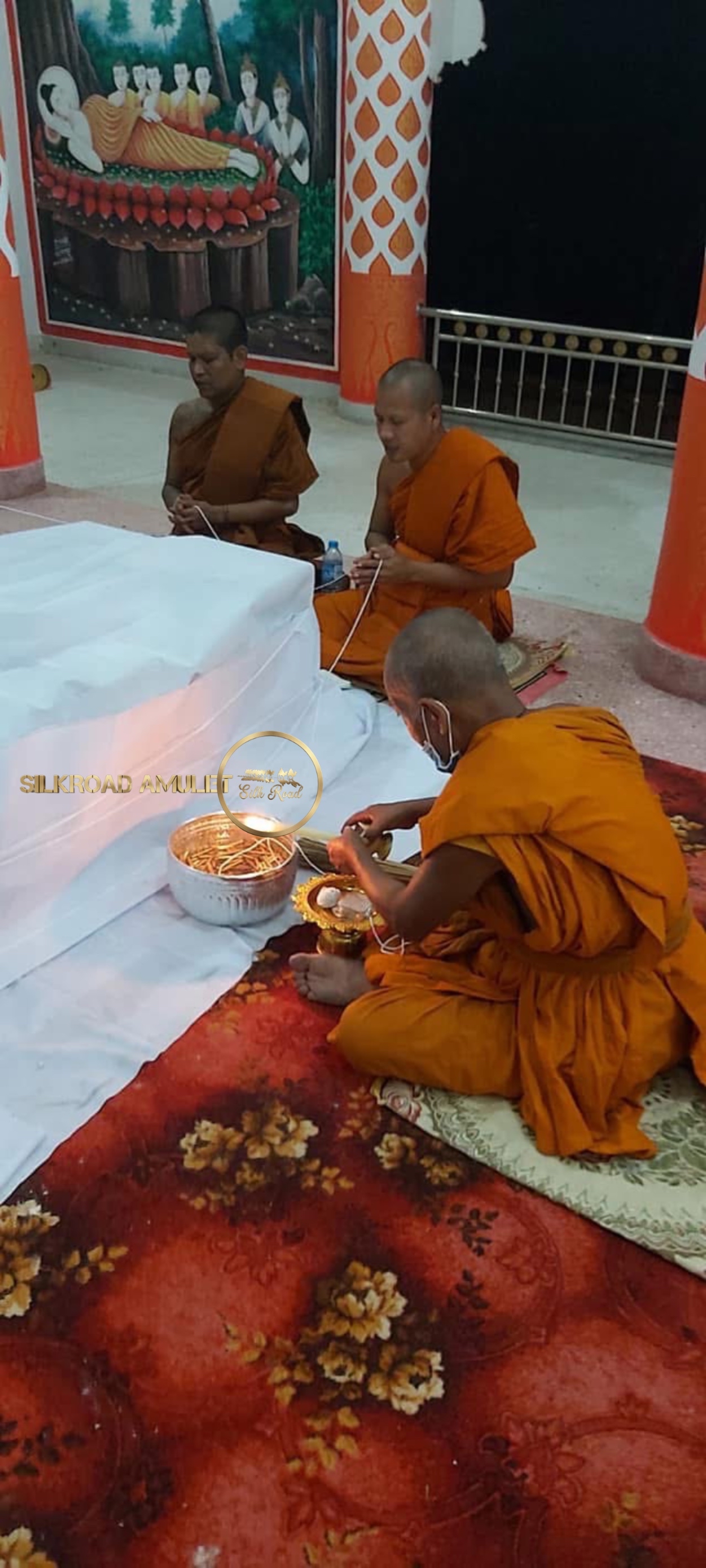 龍婆疾論/婆吞疾論  佛曆2563 全能防禦符管  稍哈吉祥日加持版  附光學級高透防水殼