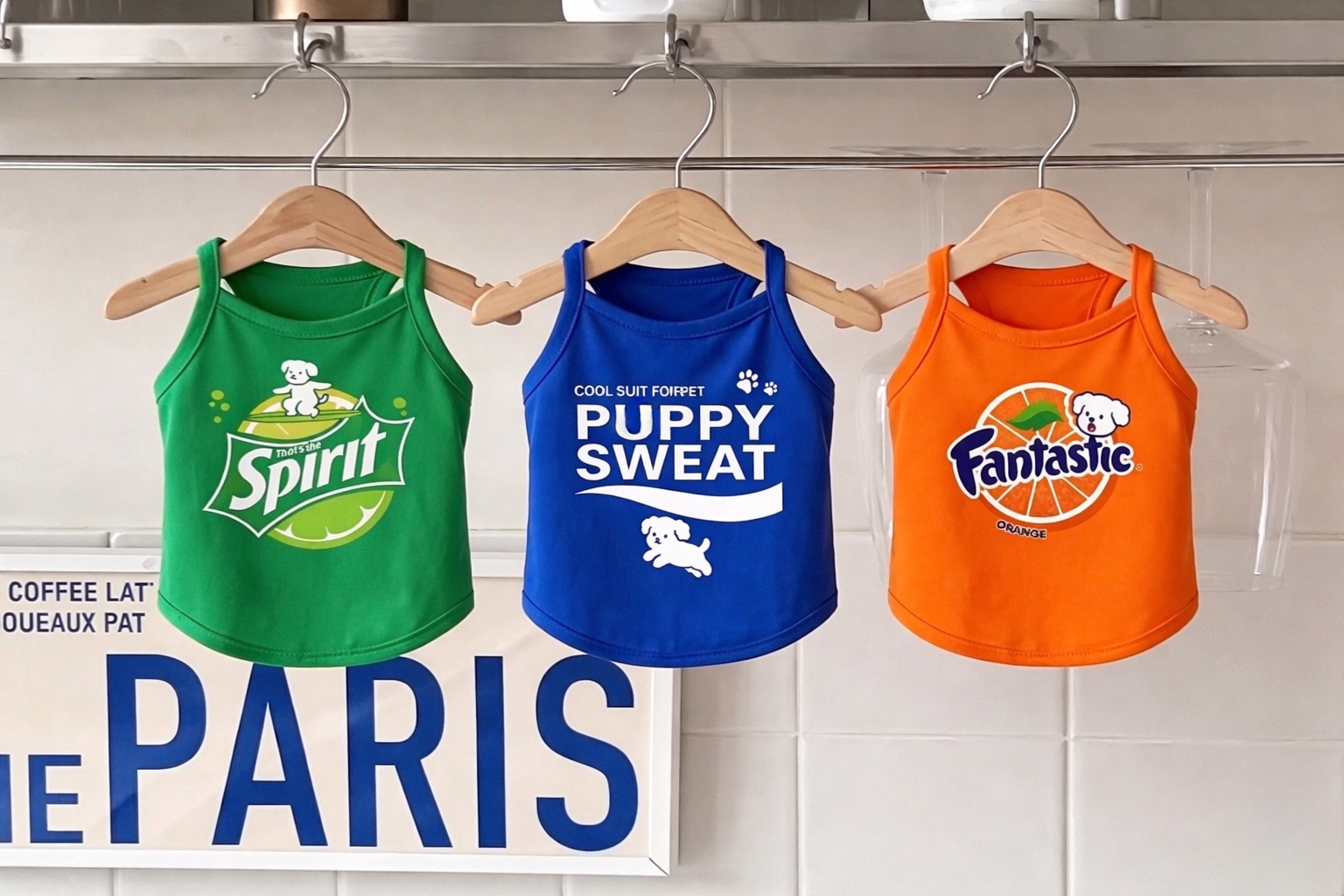 韓國🇰🇷Cooling 涼感汽水造型背心