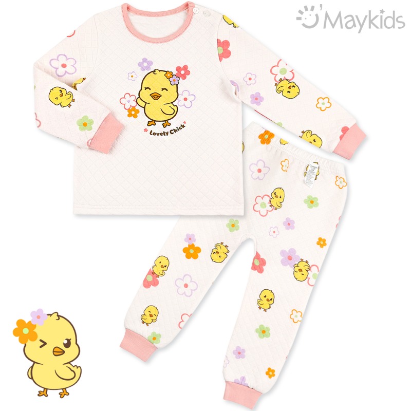 Maykids 保暖家居服(Flower beep)