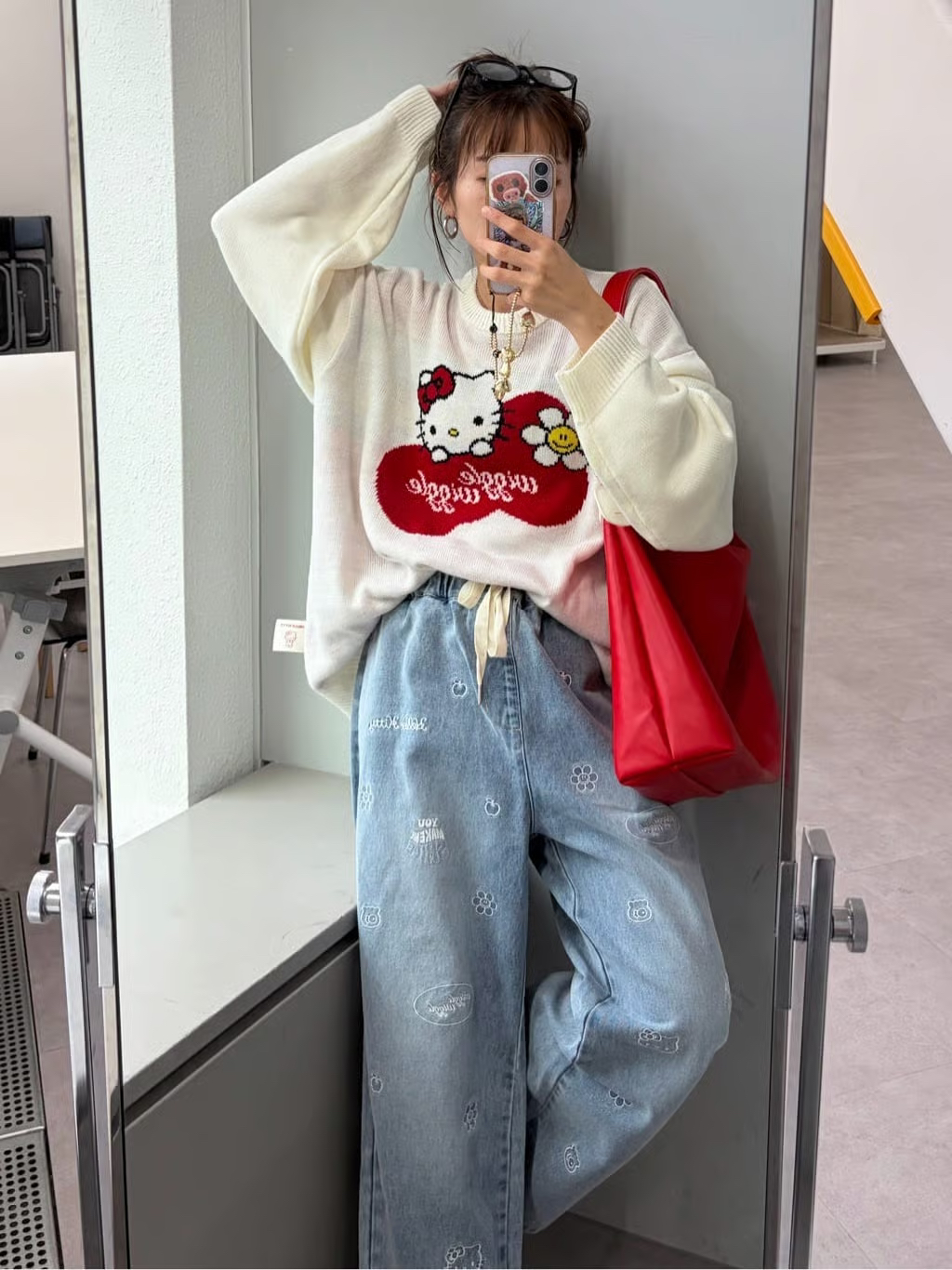 日本預訂📍日本Sanrio x Wiggle Wiggle系列 - 牛仔褲 不包郵 2026年11月下旬出貨