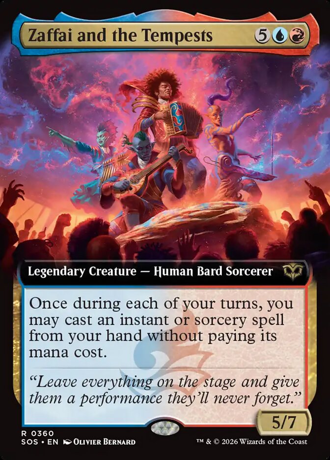 [EN] [Foil] Zaffai and the Tempests [SOS-360] R