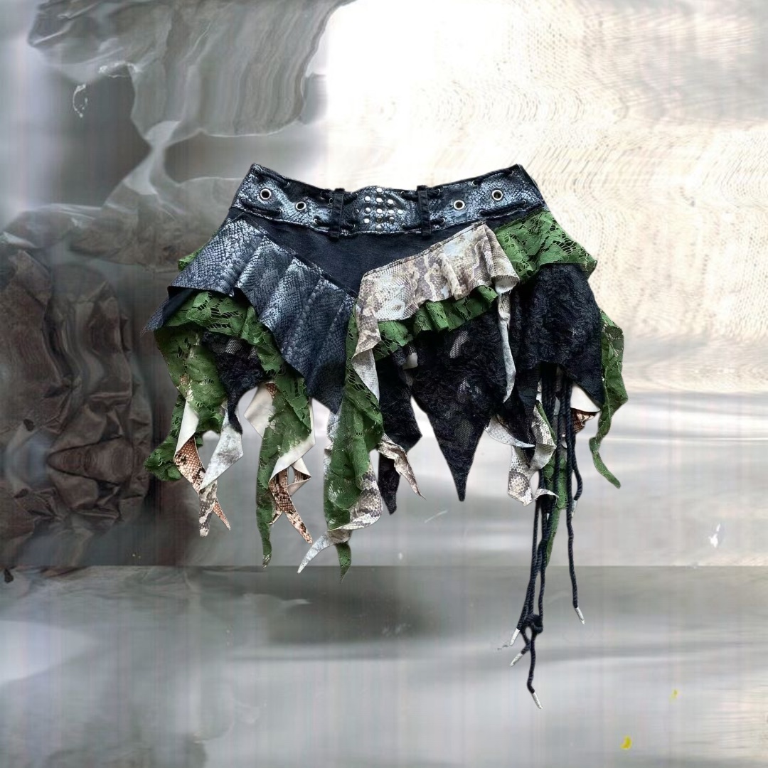Steampunk Handmade Skirt