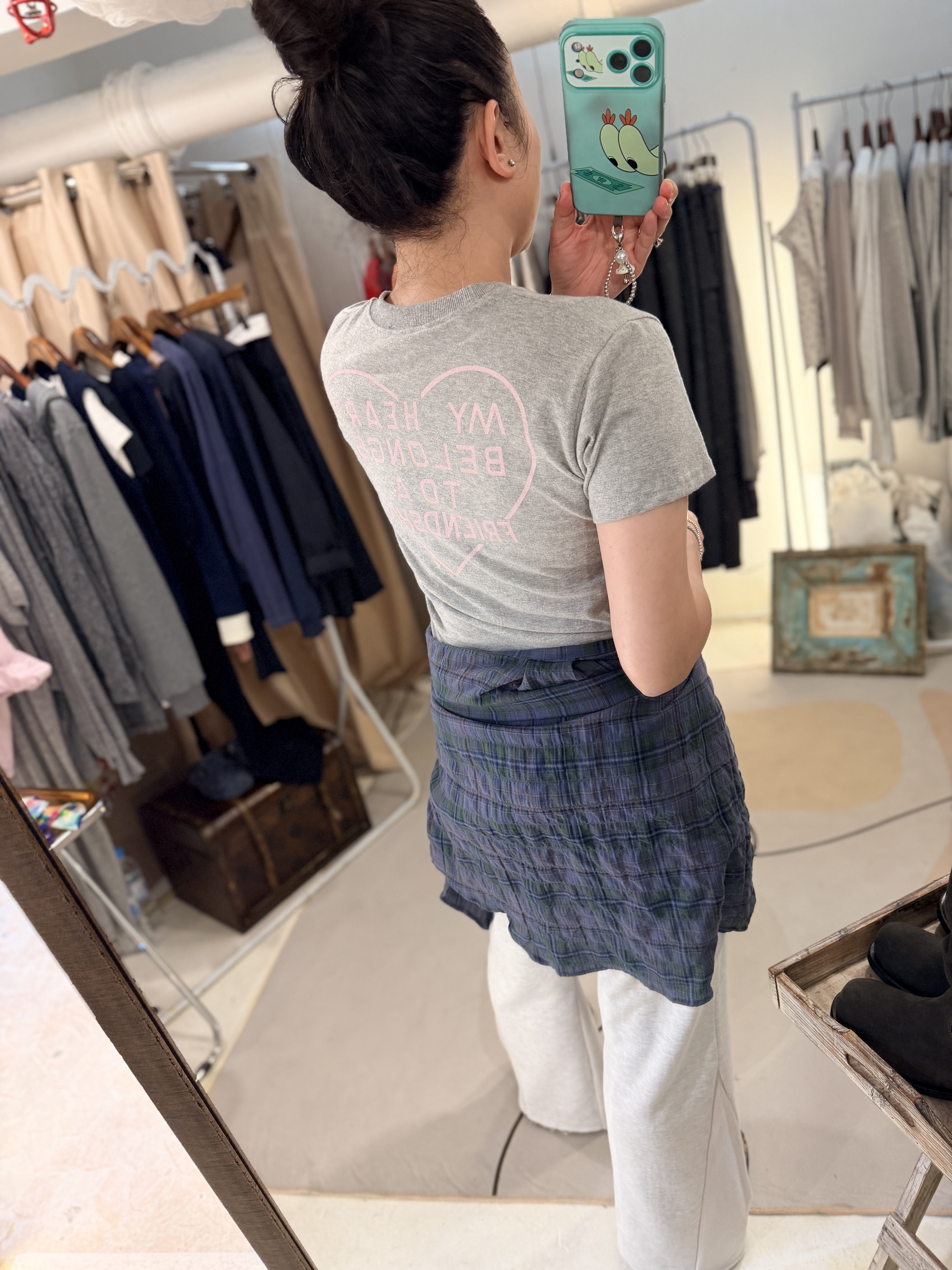 Heart beat tee