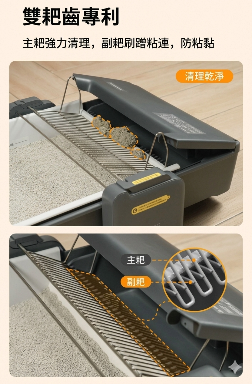 Airrobo 空氣蘿蔔 C30智能貓砂盆 香港三腳插頭 (預購產品)