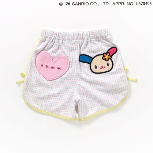 🆕【⭐訂購⭐】🇯🇵日本直送🌀#Sanrio 格紋 心形口袋 可愛刺繡 短褲［4款選］🌀 [ELDA-0264][260529]