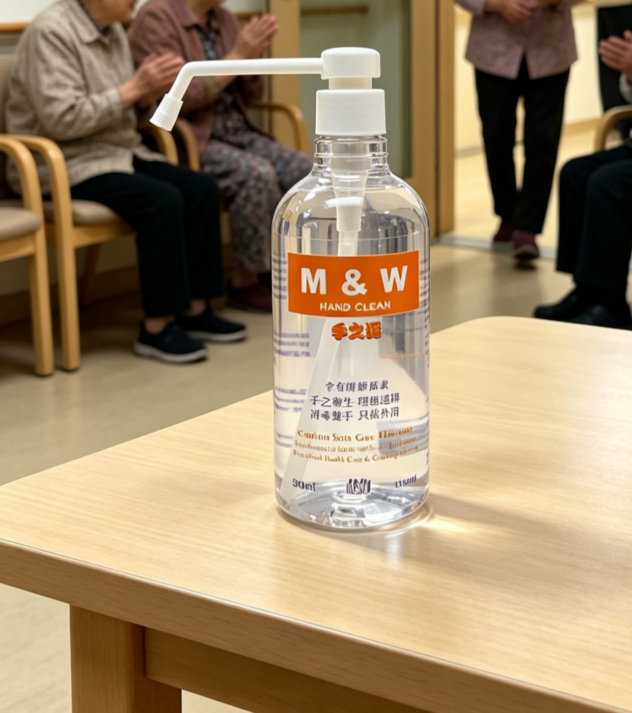 M & W 手之選免洗消毒洗手液 HAND CLEAN  500毫升