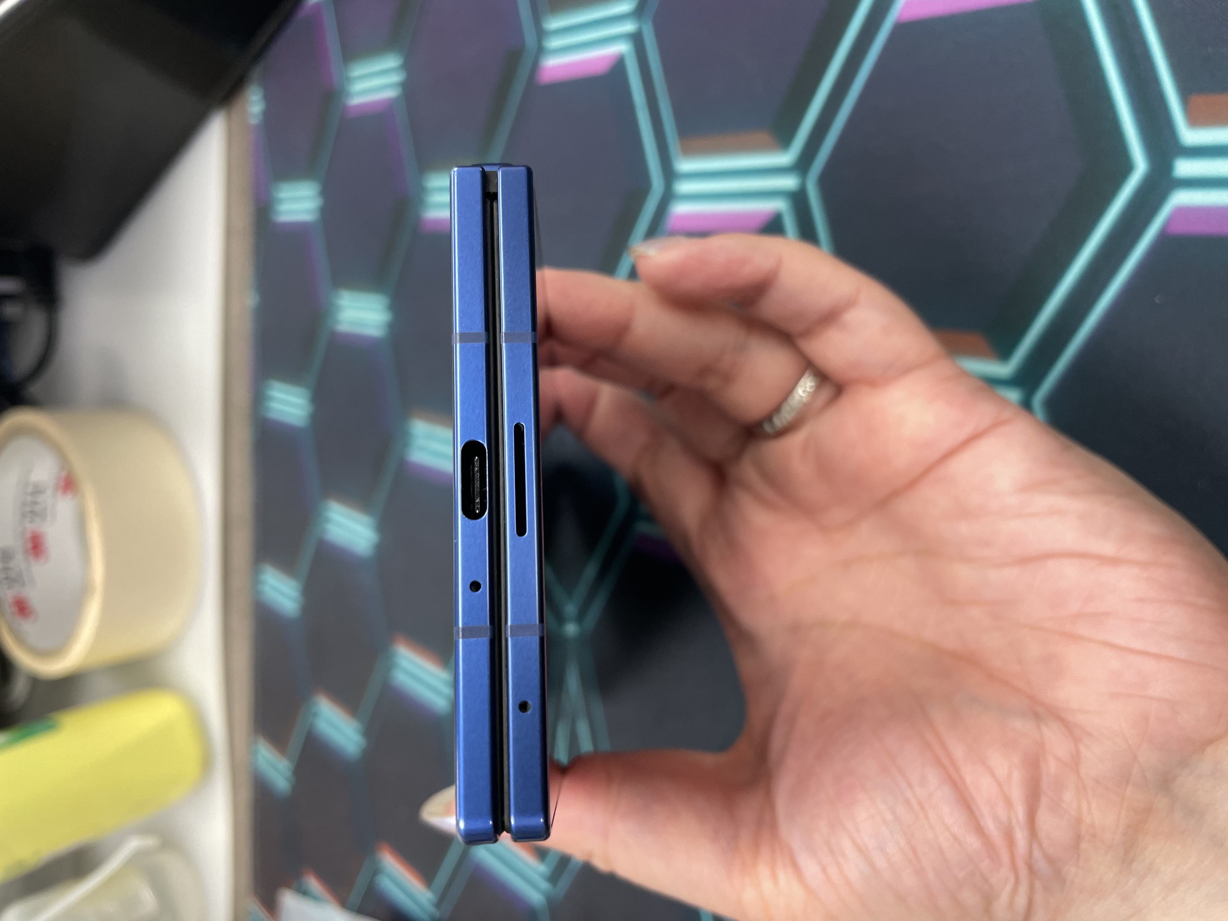 *7257 Galaxy Z Fold 7 勁靚機 12+512GB 藍色 blue