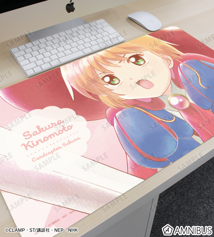 《Pre-Order》小櫻 Multi-Desk Mat｜Cardcaptor Sakura Ani-Art Aqua Label  (26SK32-P）