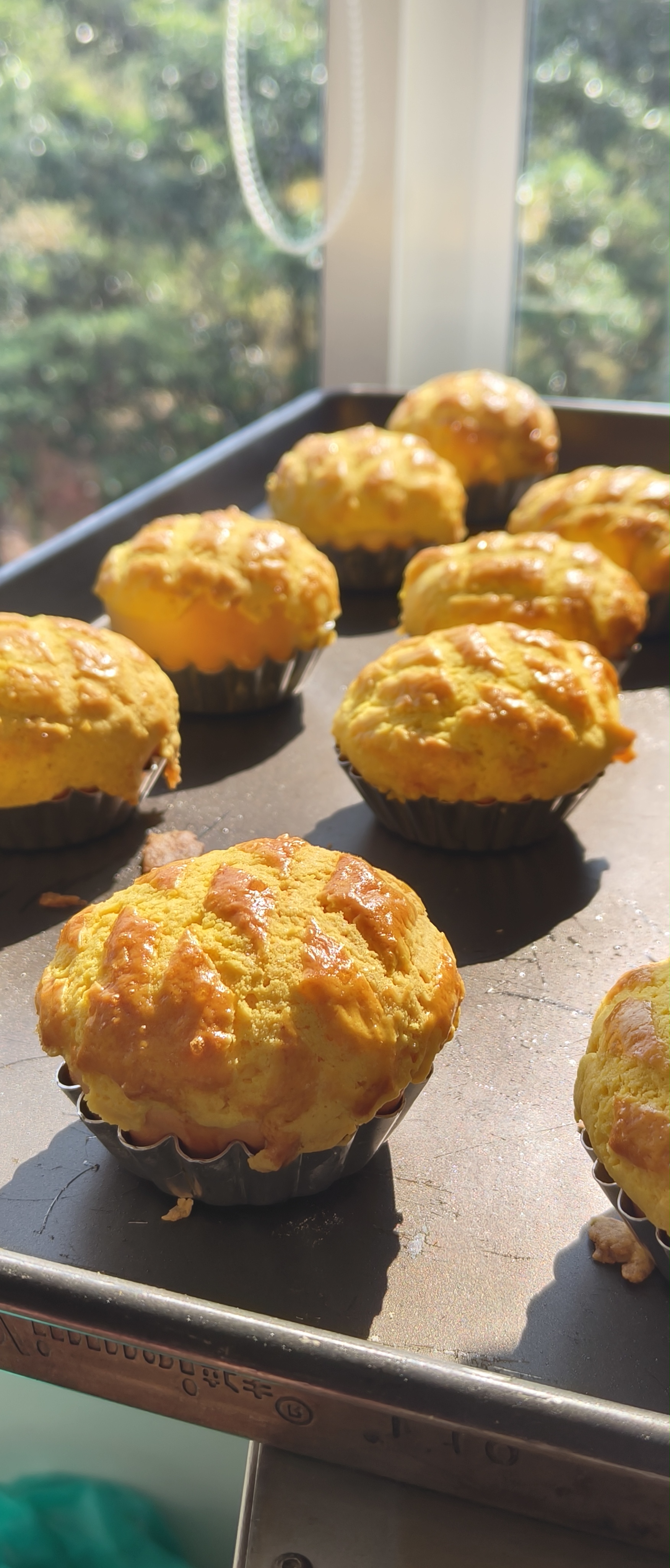 雪山叉燒包+菠萝叉烧包