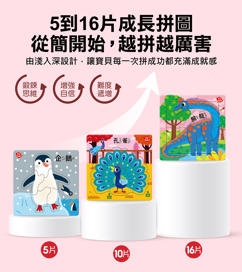 🔸預購貨品🔸孩子的第一套認知拼圖 ( 全六款)