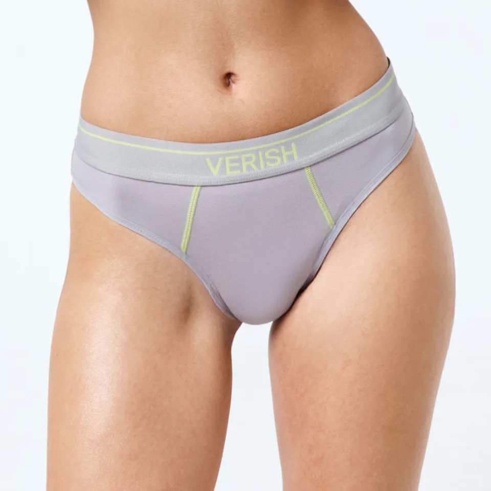 韓國 VERISH Cotton Stitch Panty Logo 棉質刺繡內褲