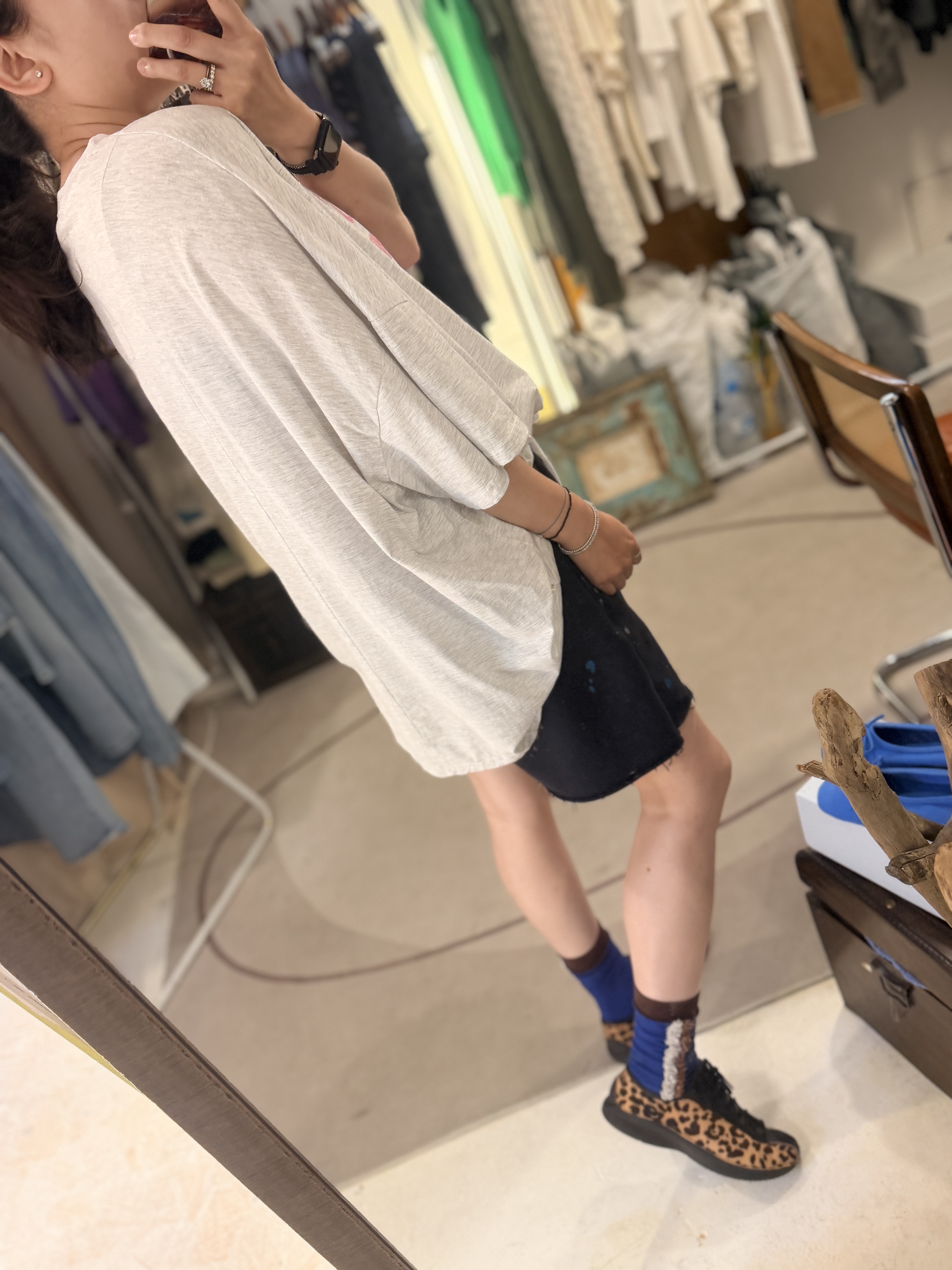 33 printed loose tee