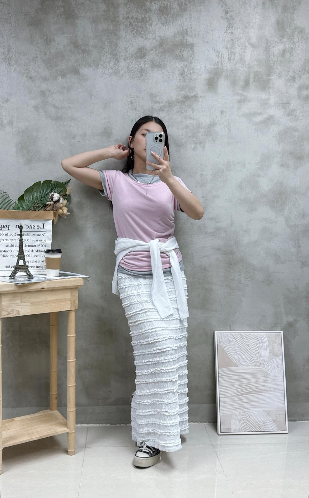 G11 層次感喱士半裙