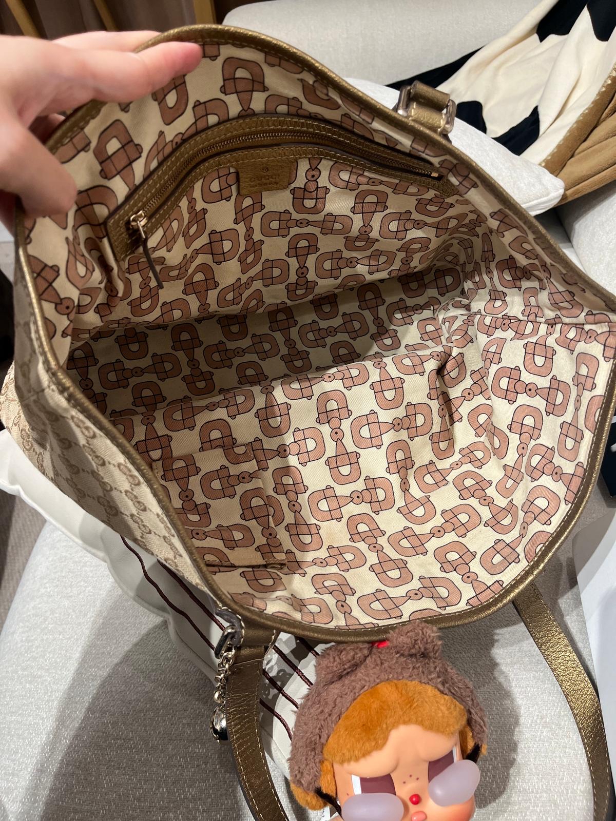 Gucci GG tote 100%Authentic, 98%New✅Dust bag