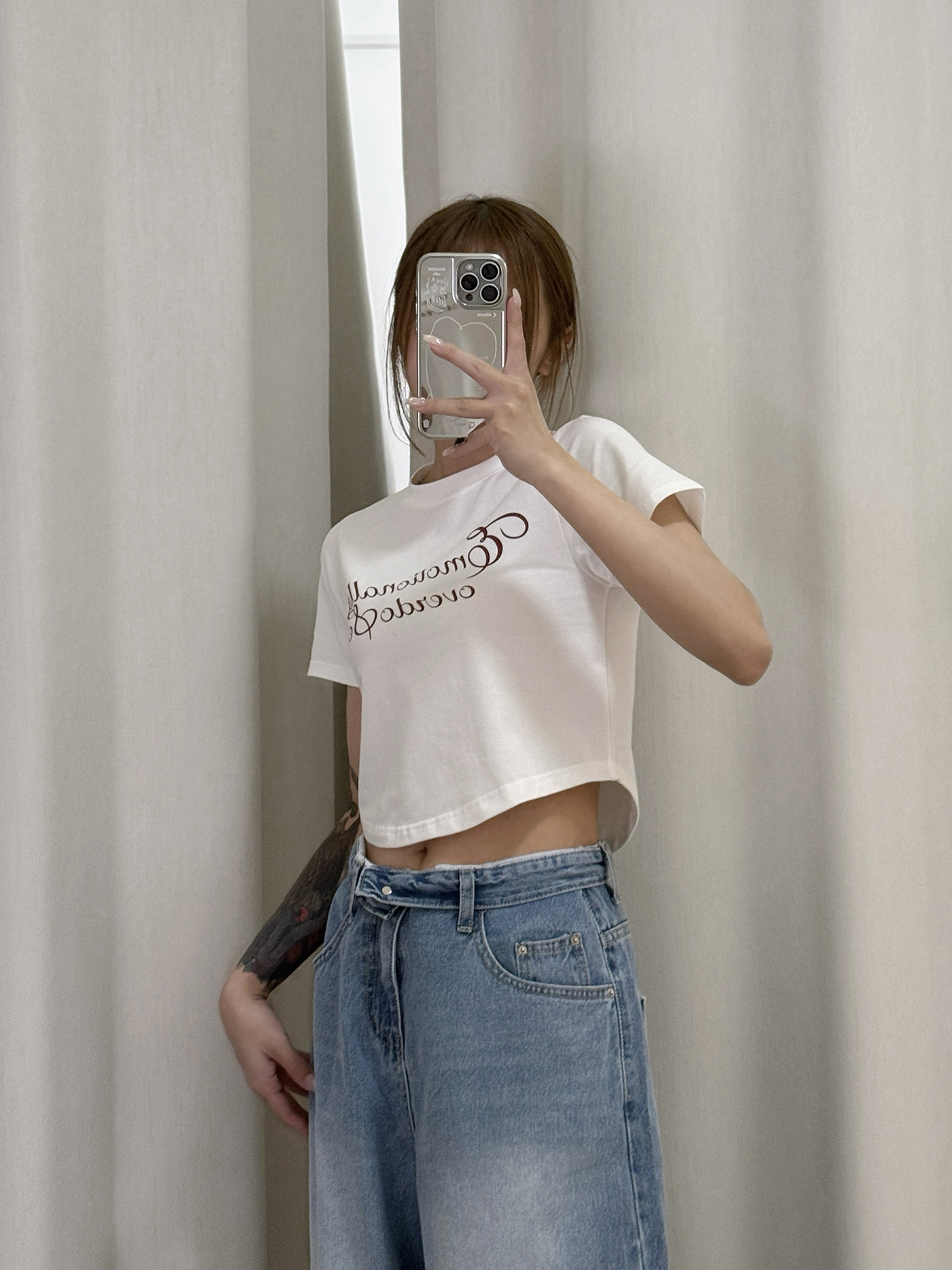 𝐂𝐫𝐨𝐩𝐩𝐞𝐝 𝐥𝐞𝐭𝐭𝐞𝐫 𝐩𝐫𝐢𝐧𝐭 𝐭-𝐬𝐡𝐢𝐫𝐭