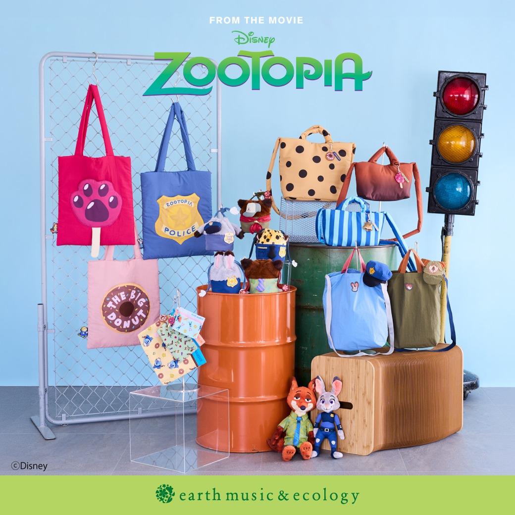 🎀【預訂】earth music&ecology x Zootopia Tote Bag - Judy