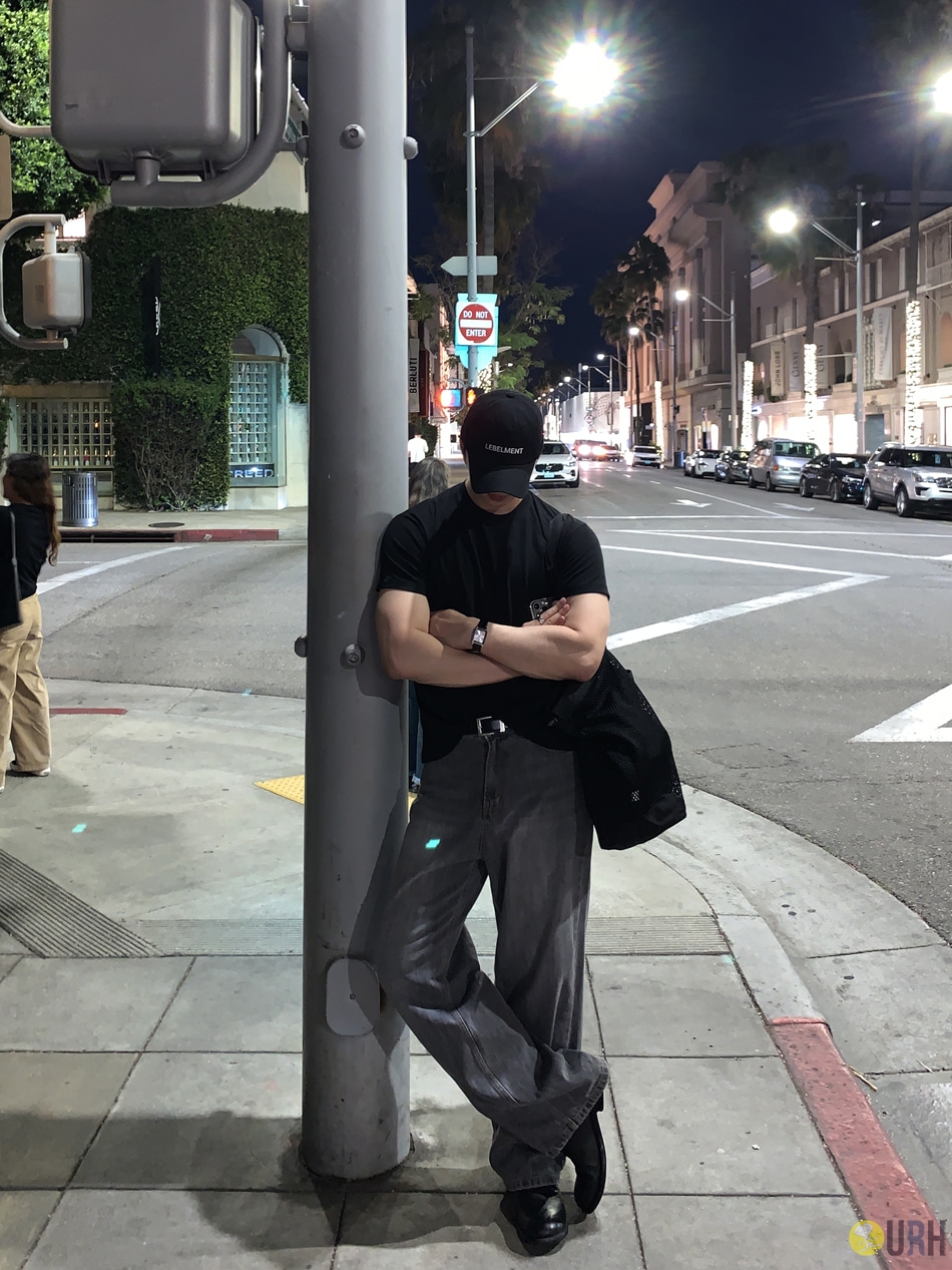 【100%保證韓國直送】夏季機能涼感爽滑面料修身比例半短版寬鬆短袖 Tee 👕 [10 color] RL114907