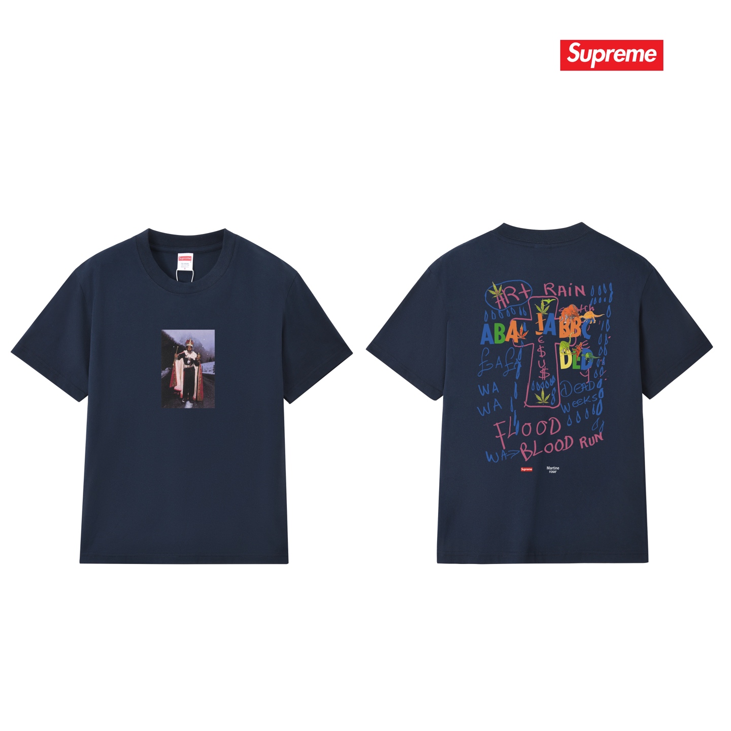 Supreme x Martine Rose Lee Scratch Perry Tee
