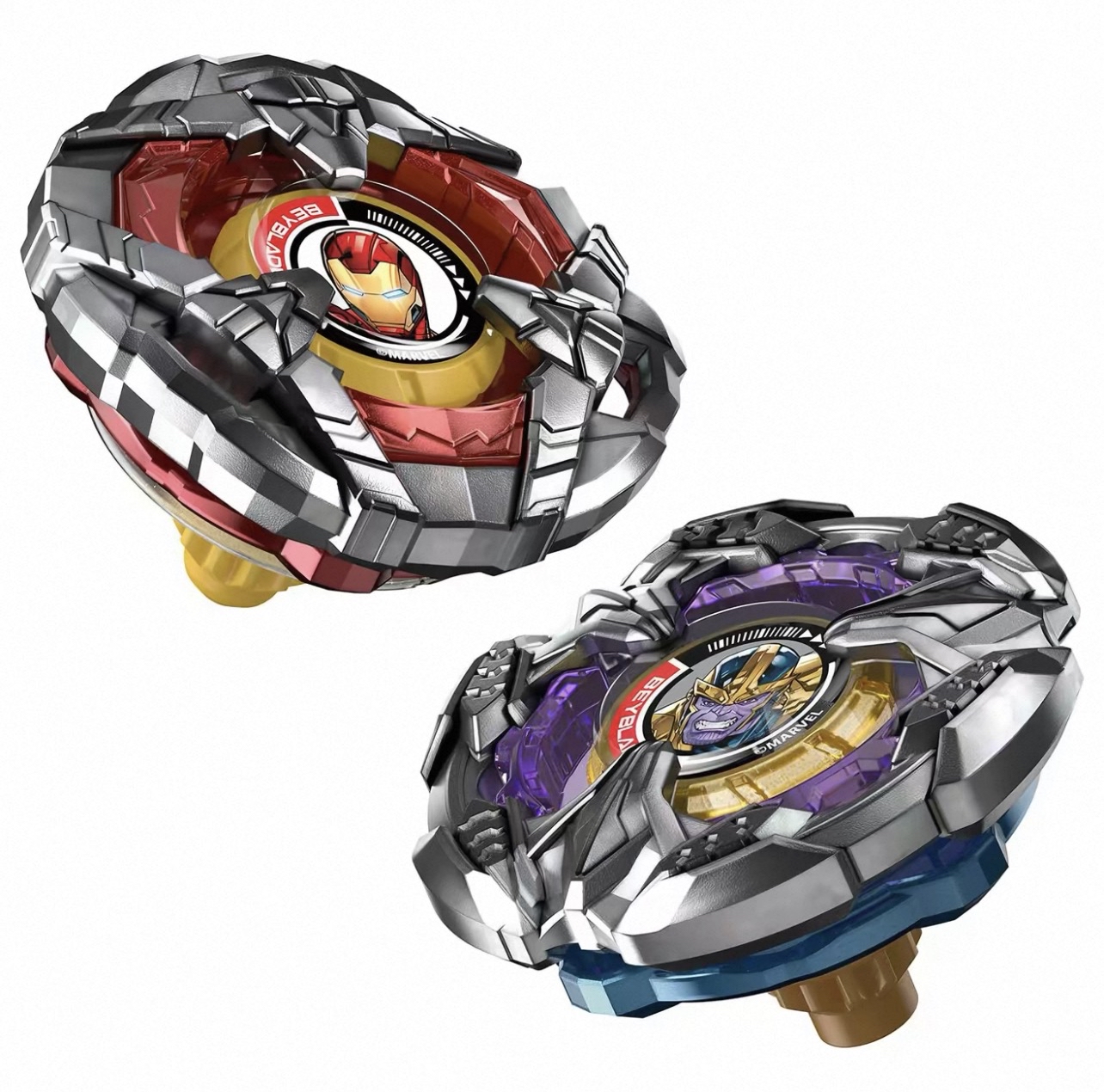 正版TOMY BEYBLADE X系列 BX-00 Ironman Thanos 2套裝 爆旋陀螺
