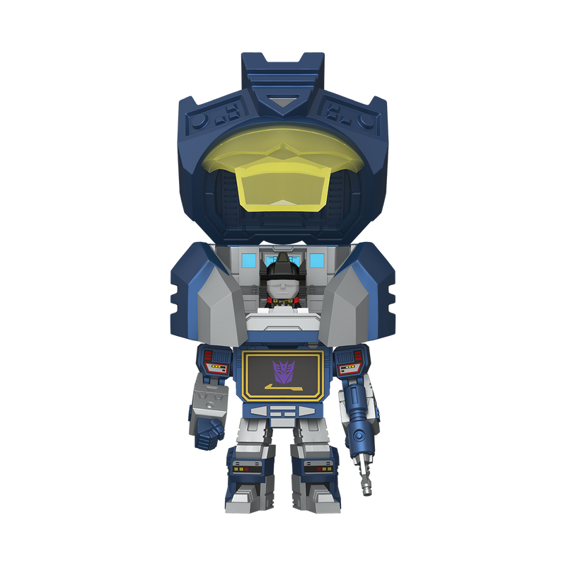 📦訂購 英國代購 Bitty Pop! Bitty Bot TRANSFORMERS Soundwave with Rumble Figure 變形金剛 模型