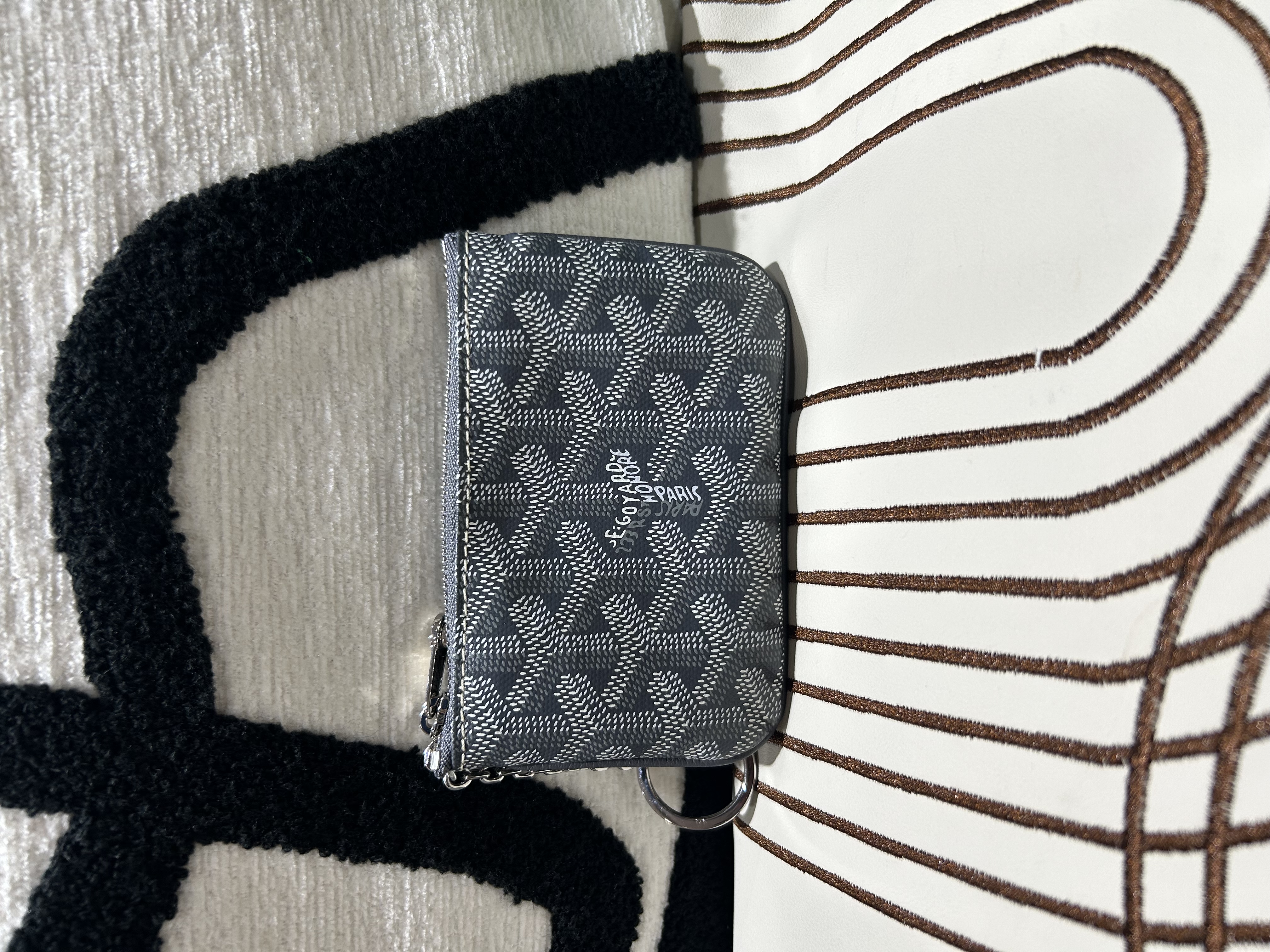 Goyard zip pouch coin purse wallet  100%Authentic ,99%new unused  ✅收據✅盒