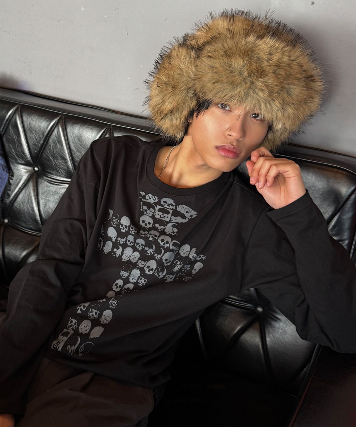 🇰🇷訂購｜UNTITLED 26SS｜Cross Skeleton Long Sleeve  2色 