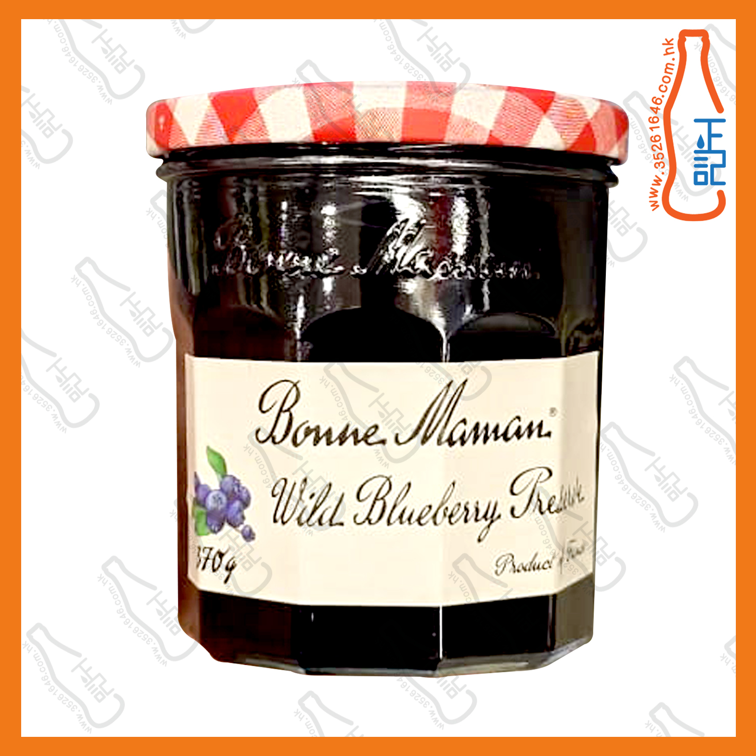 ==Bonne Maman 藍莓果醬 370g /樽