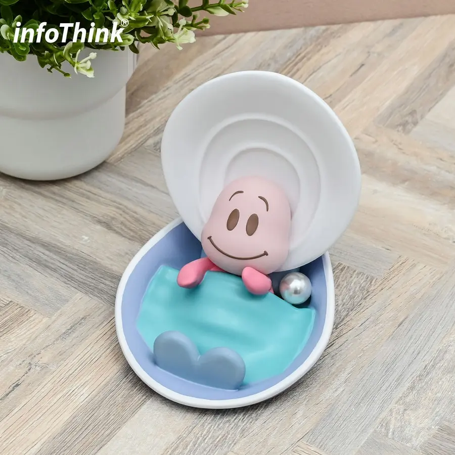 📦訂購 台灣代購 infoThink Disney 迪士尼 愛麗絲夢遊仙境 Baby Oysters 生蠔BB 公仔手機支架