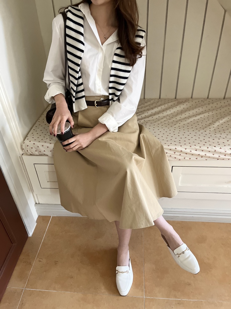 The Oxford Pocket Shirt (Ivory)