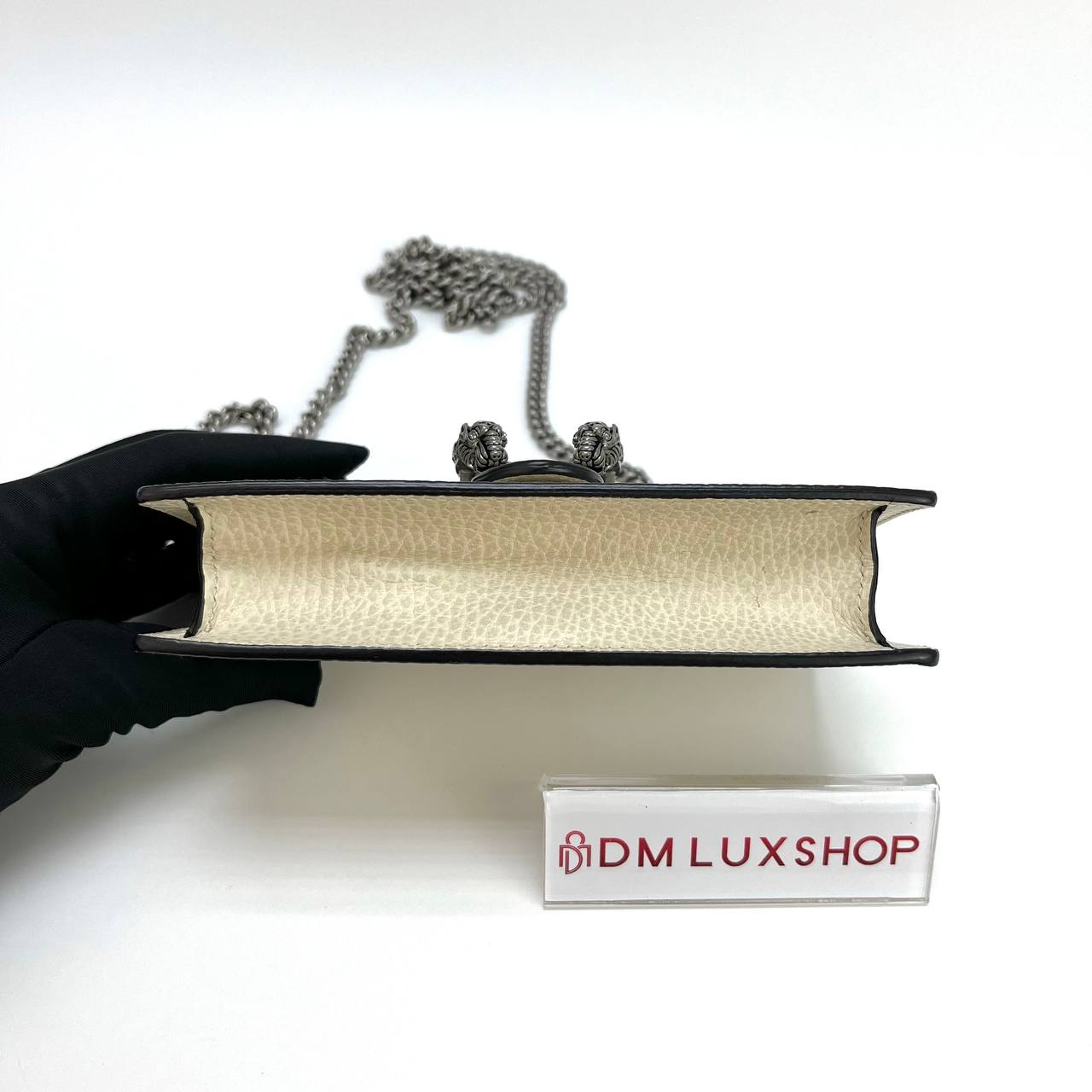 Gucci Dionysus Super Mini Shoulder Bag White