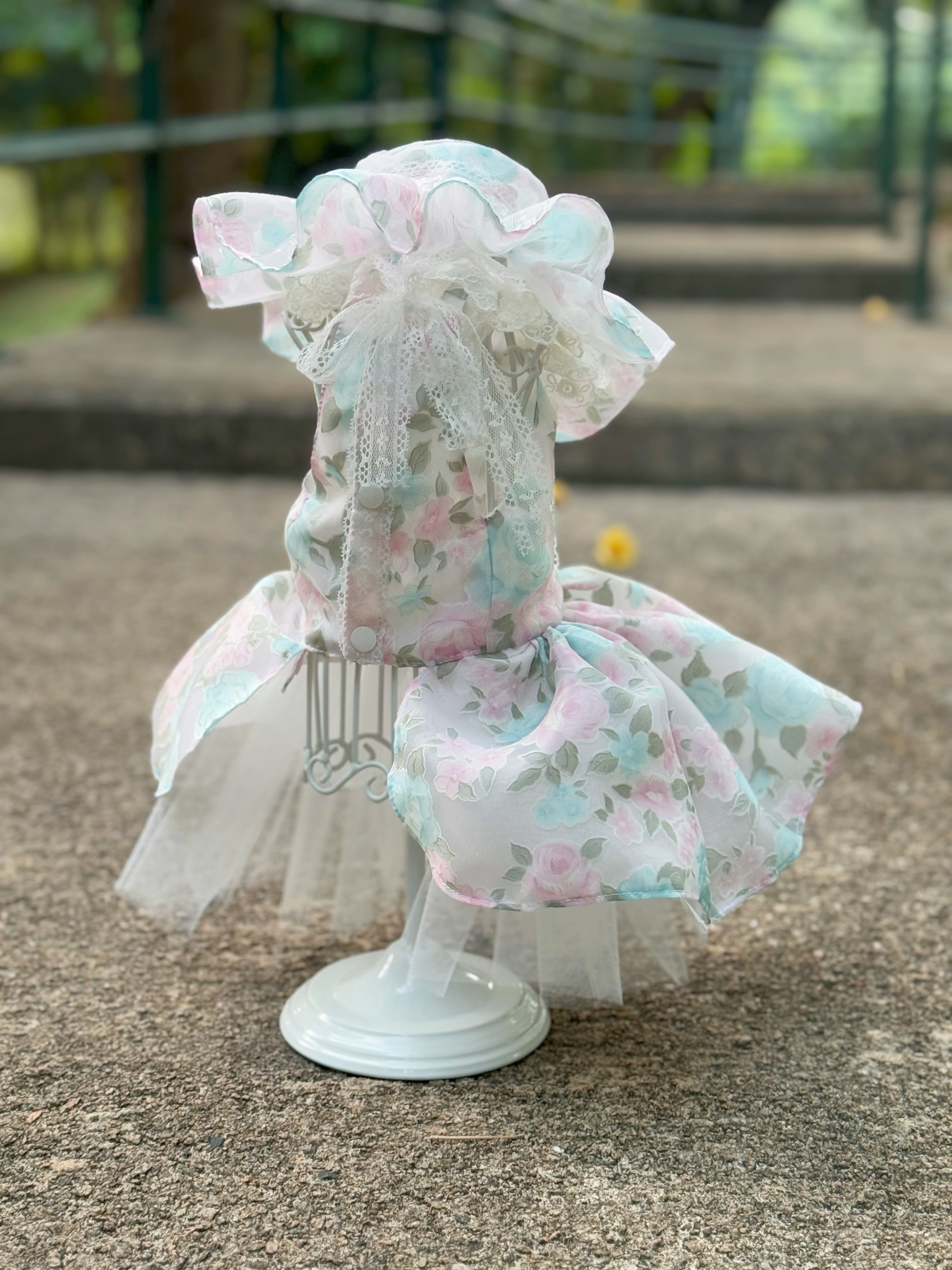 原創設計 夏日裏的薔薇 小禮服