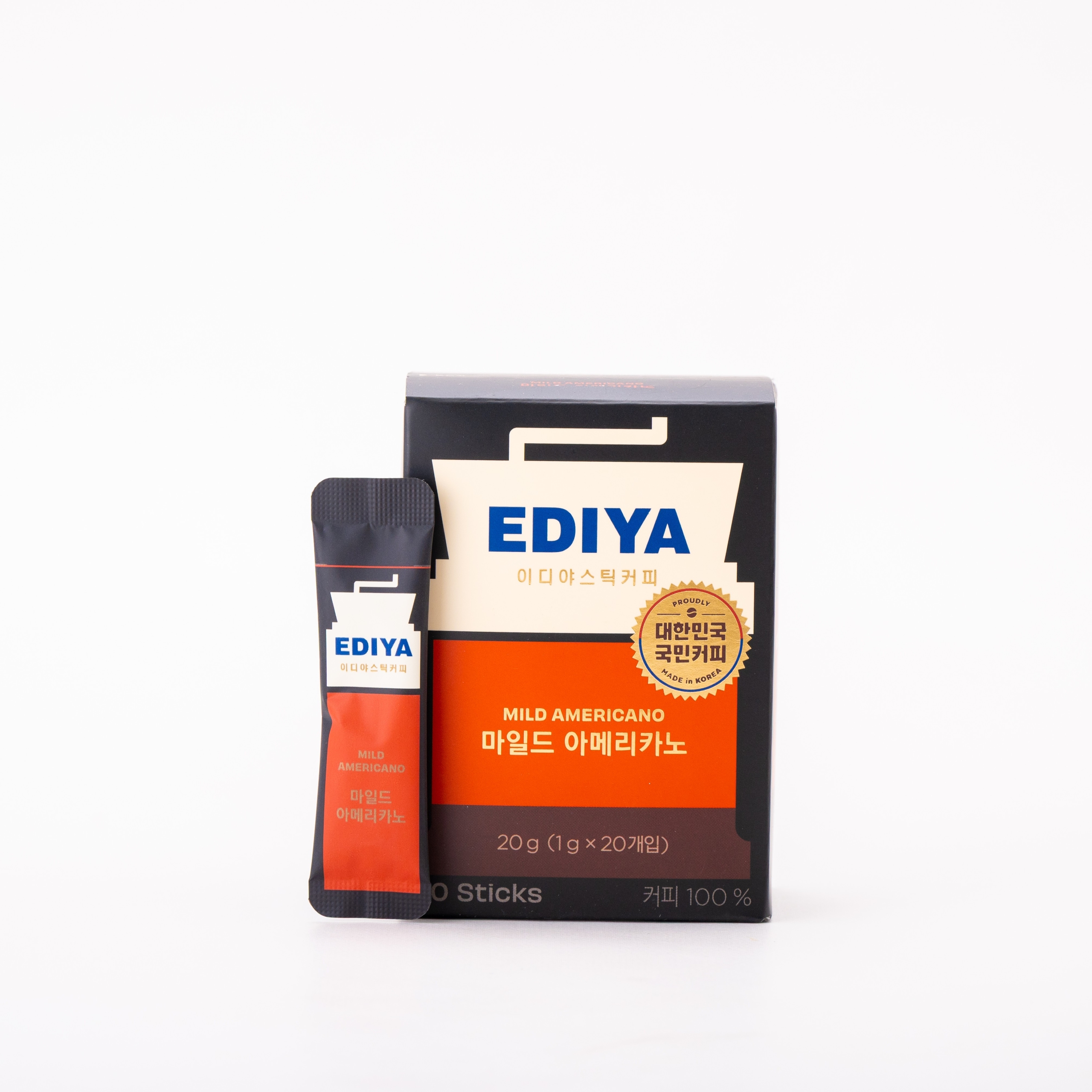 EDIYA COFFEE 即沖咖啡粉 20g (1g x 20個) - Original Americano / Special Edition / Mild Americano 平行進口