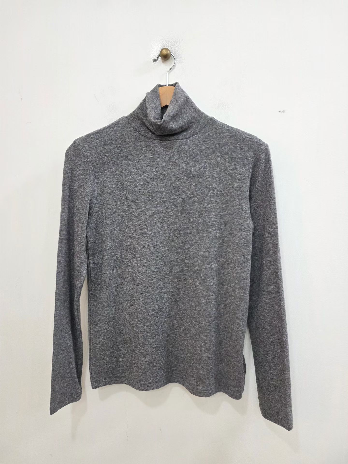 HighNeck wool basic tee