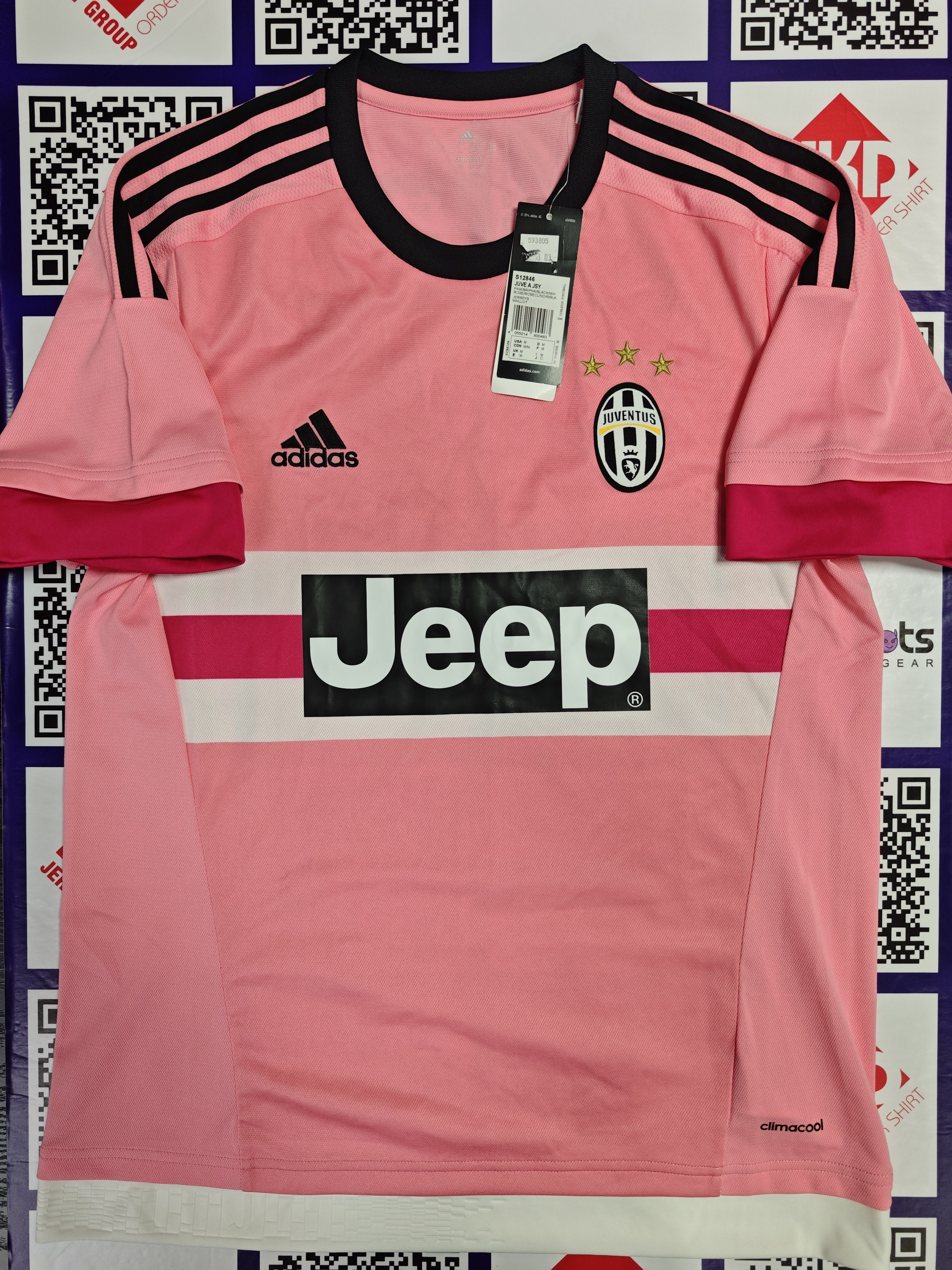 15/16 祖雲達斯 2客 Size M