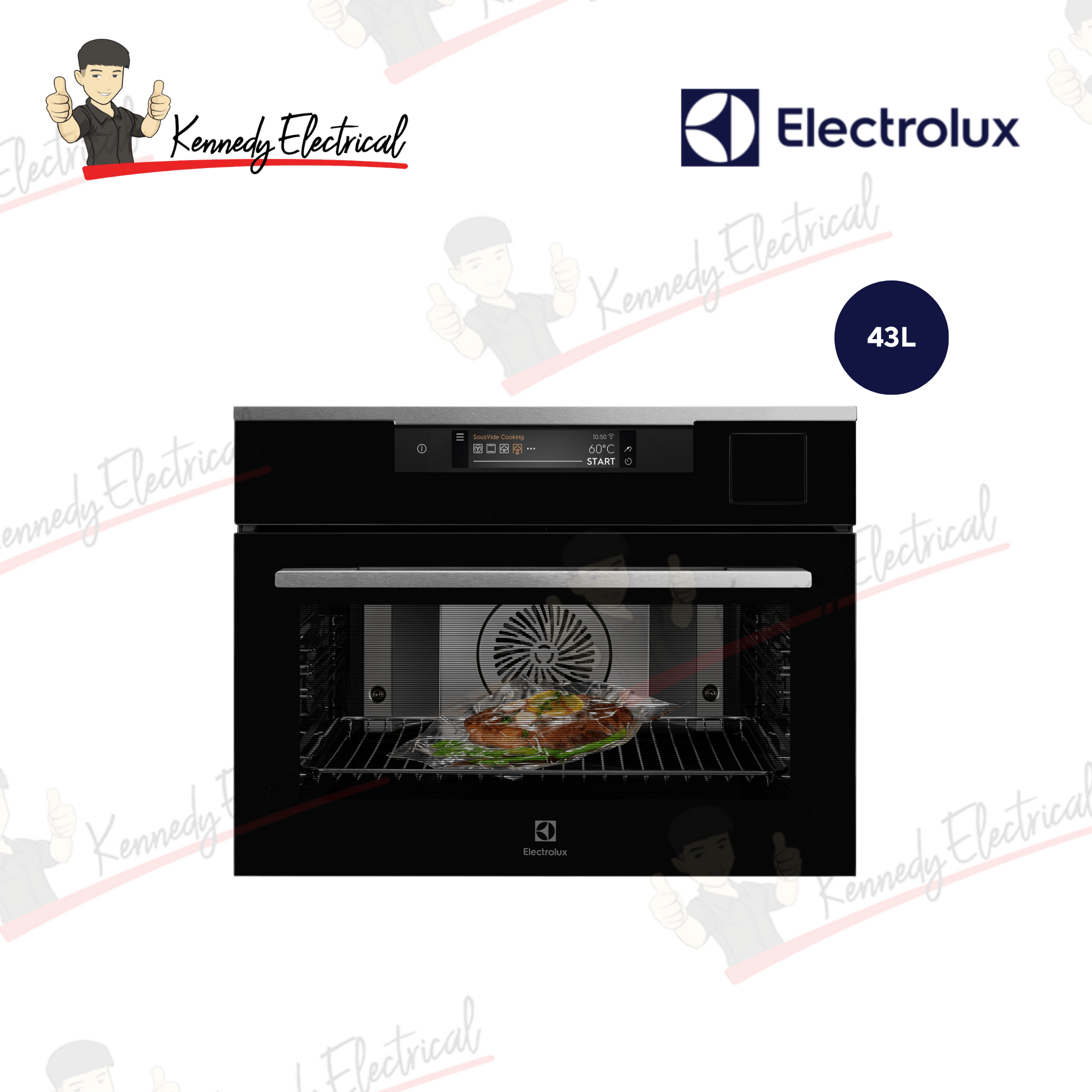 Electrolux 60cm UltimateTaste 900 SteamBoost Built-in Oven (KVAAS21WX)