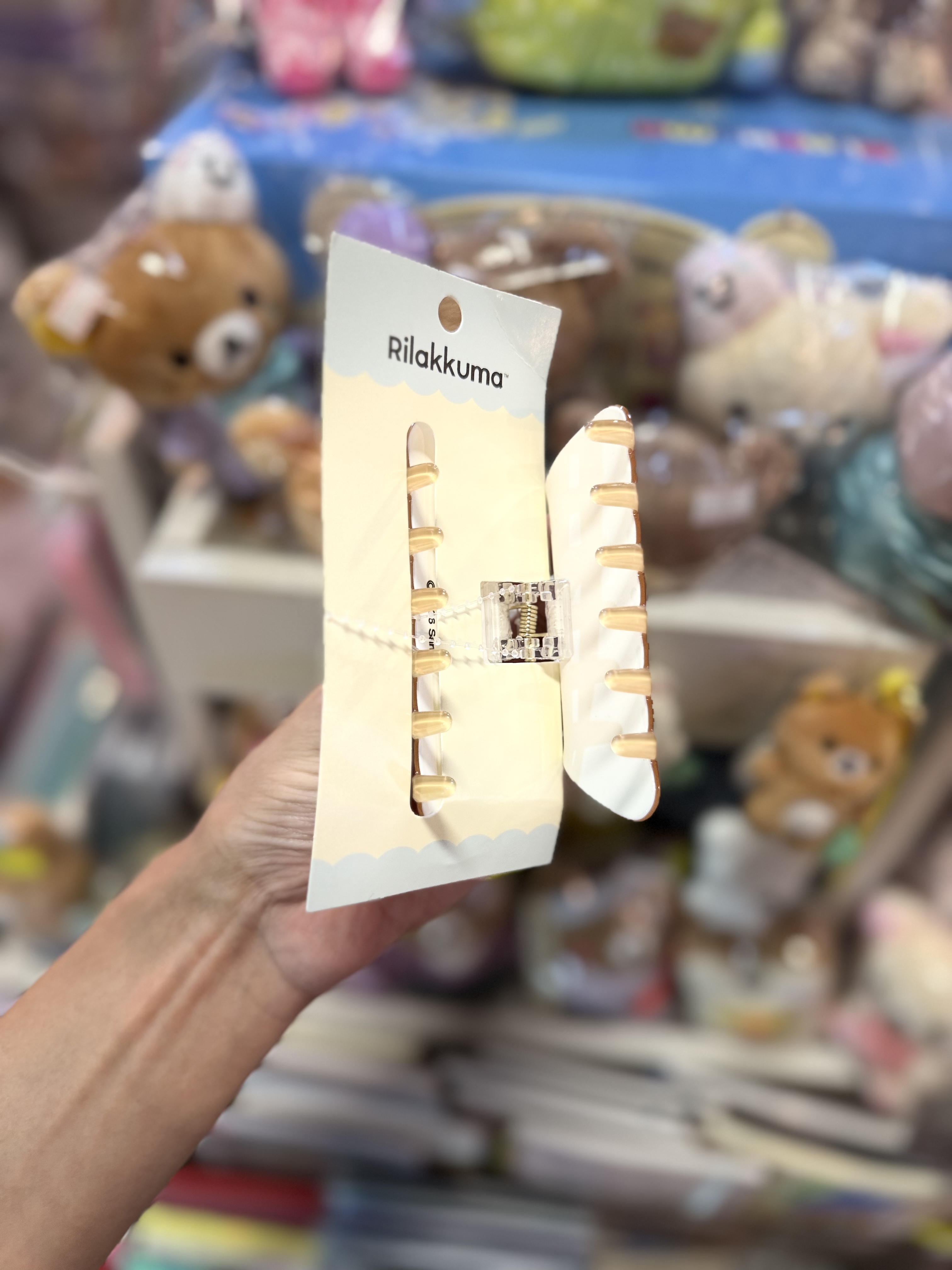 《現貨》全新韓國限定Rilakkuma 鯊魚髮夾