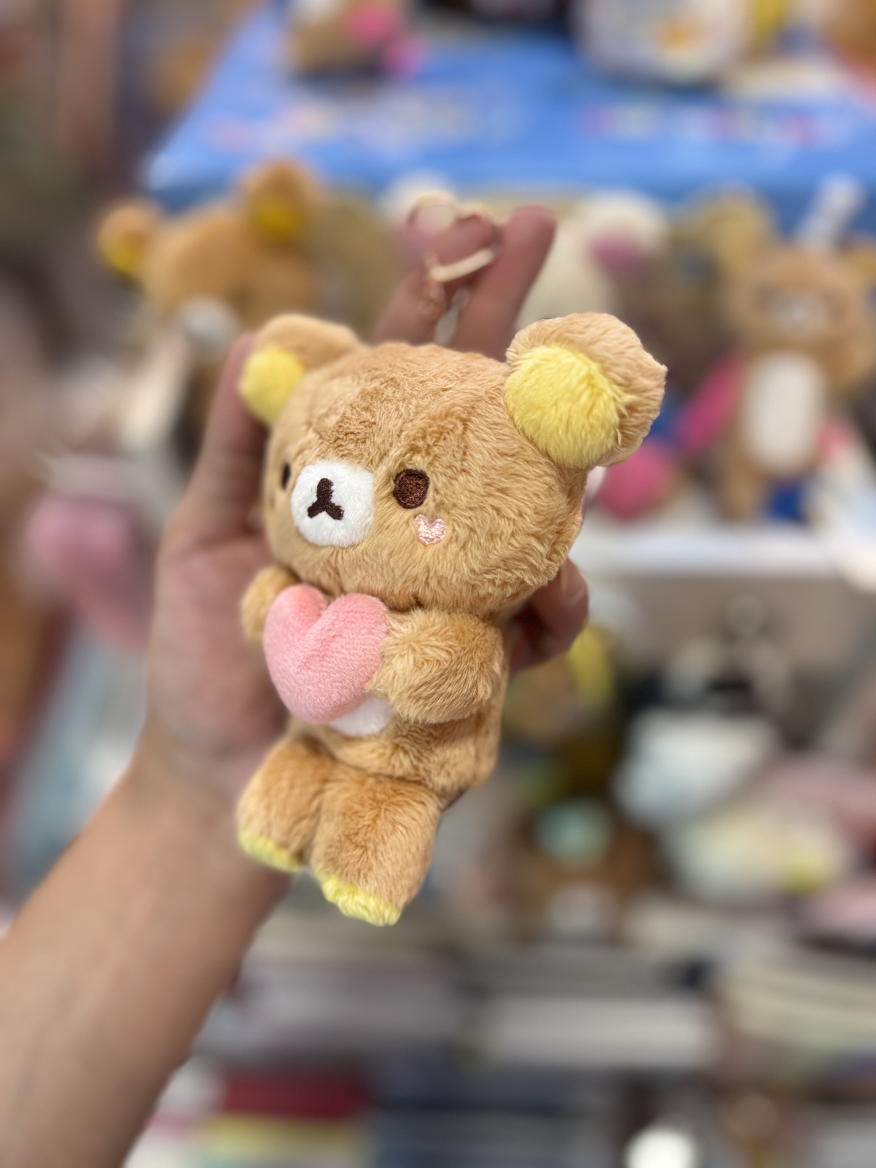 《現貨》全新San-x心心系列rilakkuma掛飾