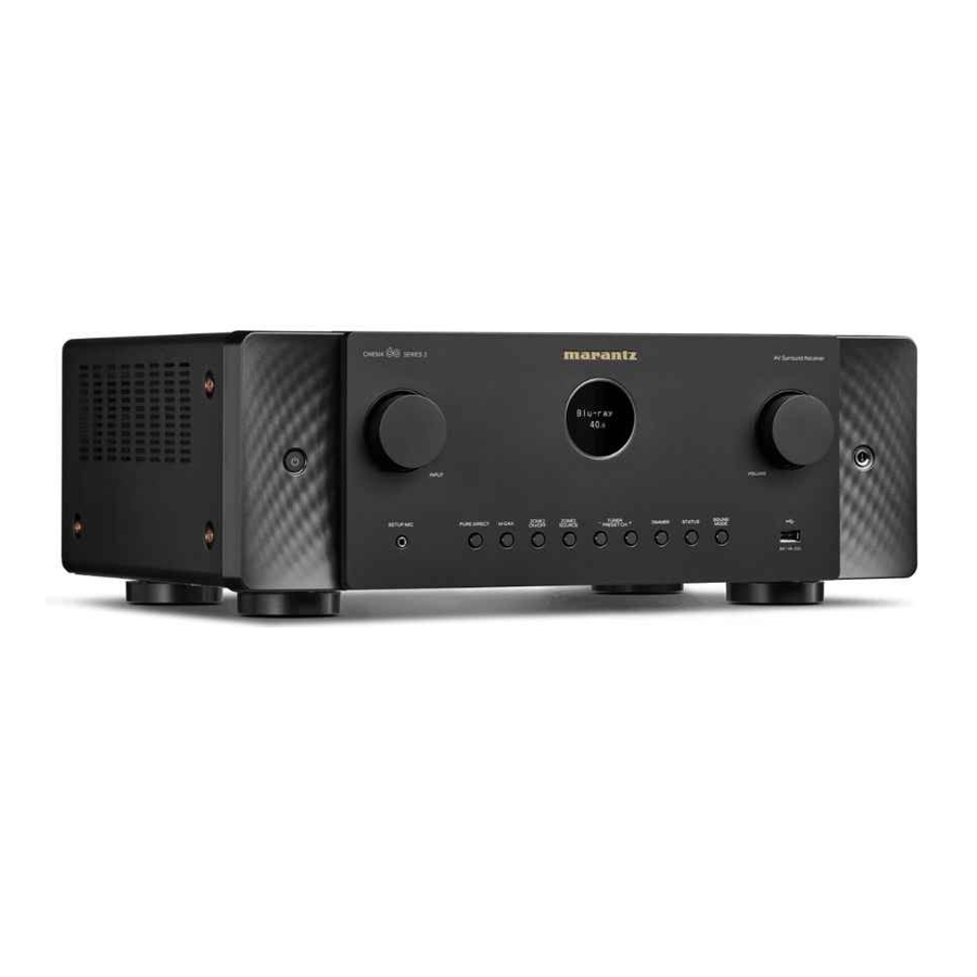 Marantz Cinema 60 S2 7.2-Channel AV Receiver with Dolby Atmos and Powered by HEOS™