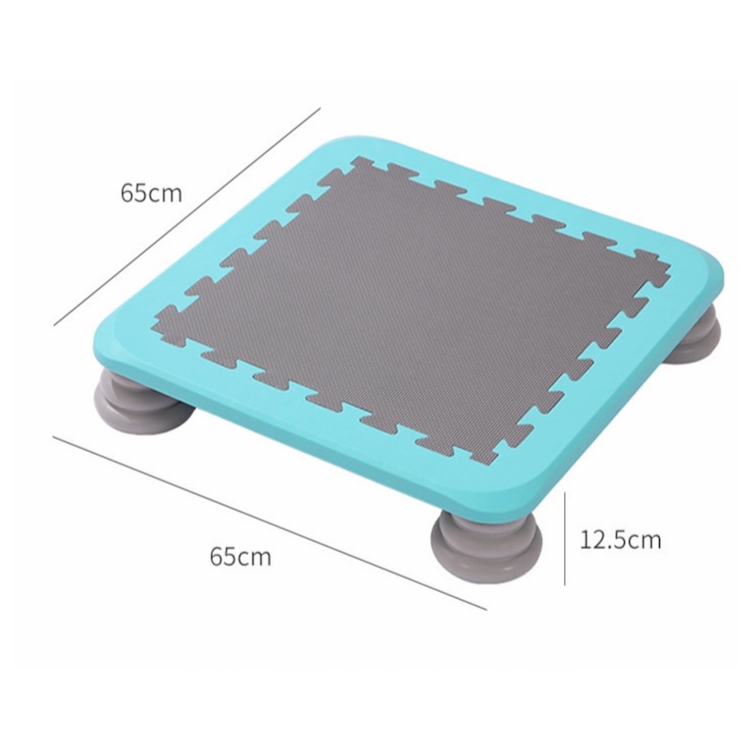 正方形靜音感統彈床（65x65cm)