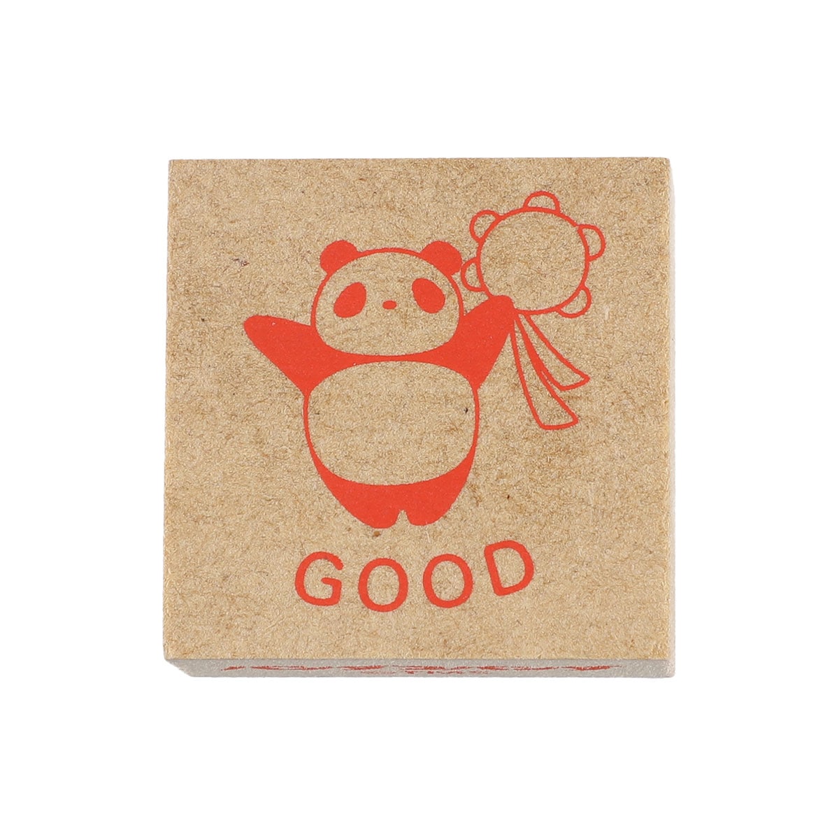 現貨｜Panda Go Panda 熊貓家族 吉卜力 日版 木製 印章 (GOOD PNN-135) 