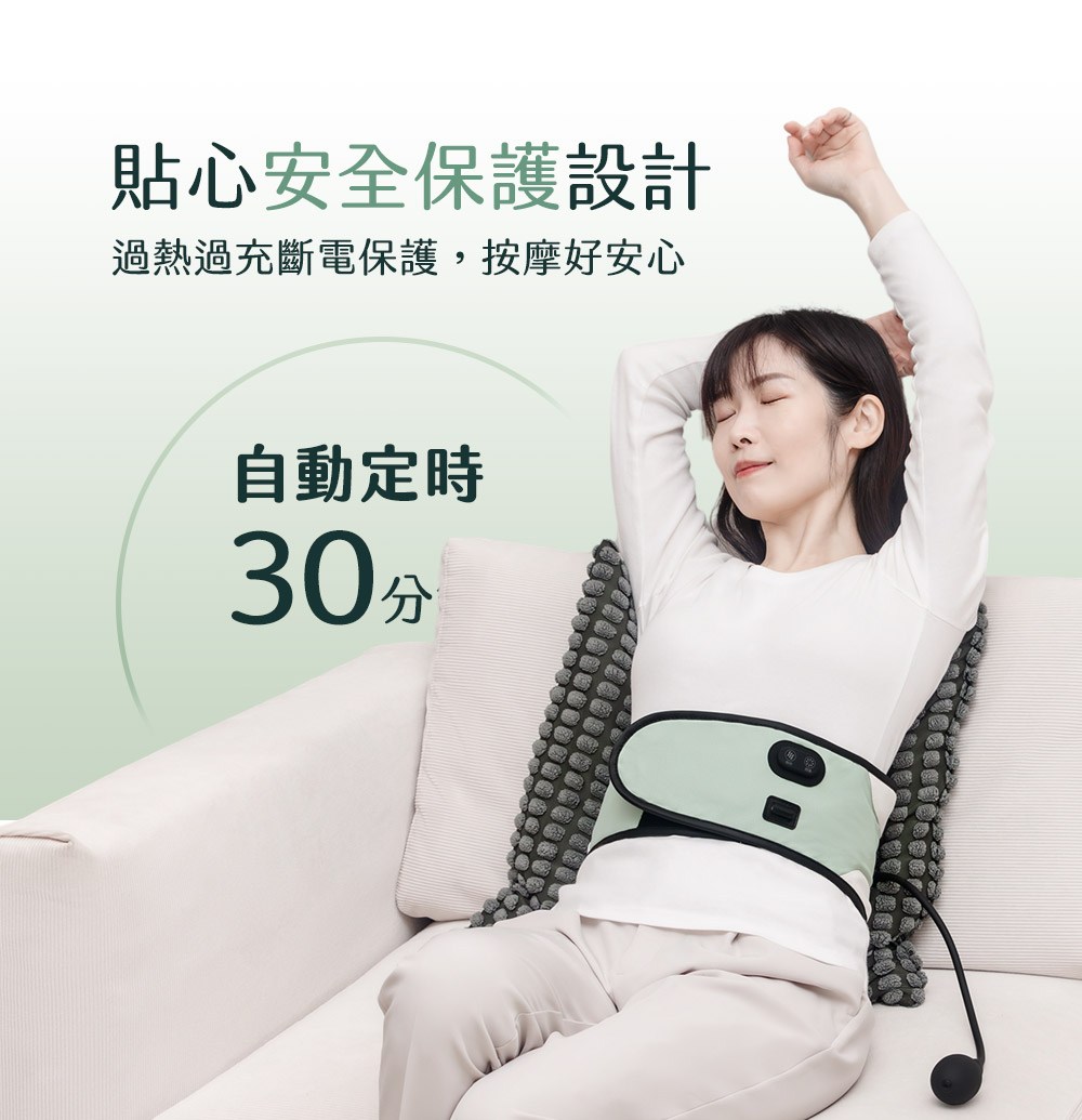 3ZeBra 呼呼腰 氣囊熱敷腰部按摩器