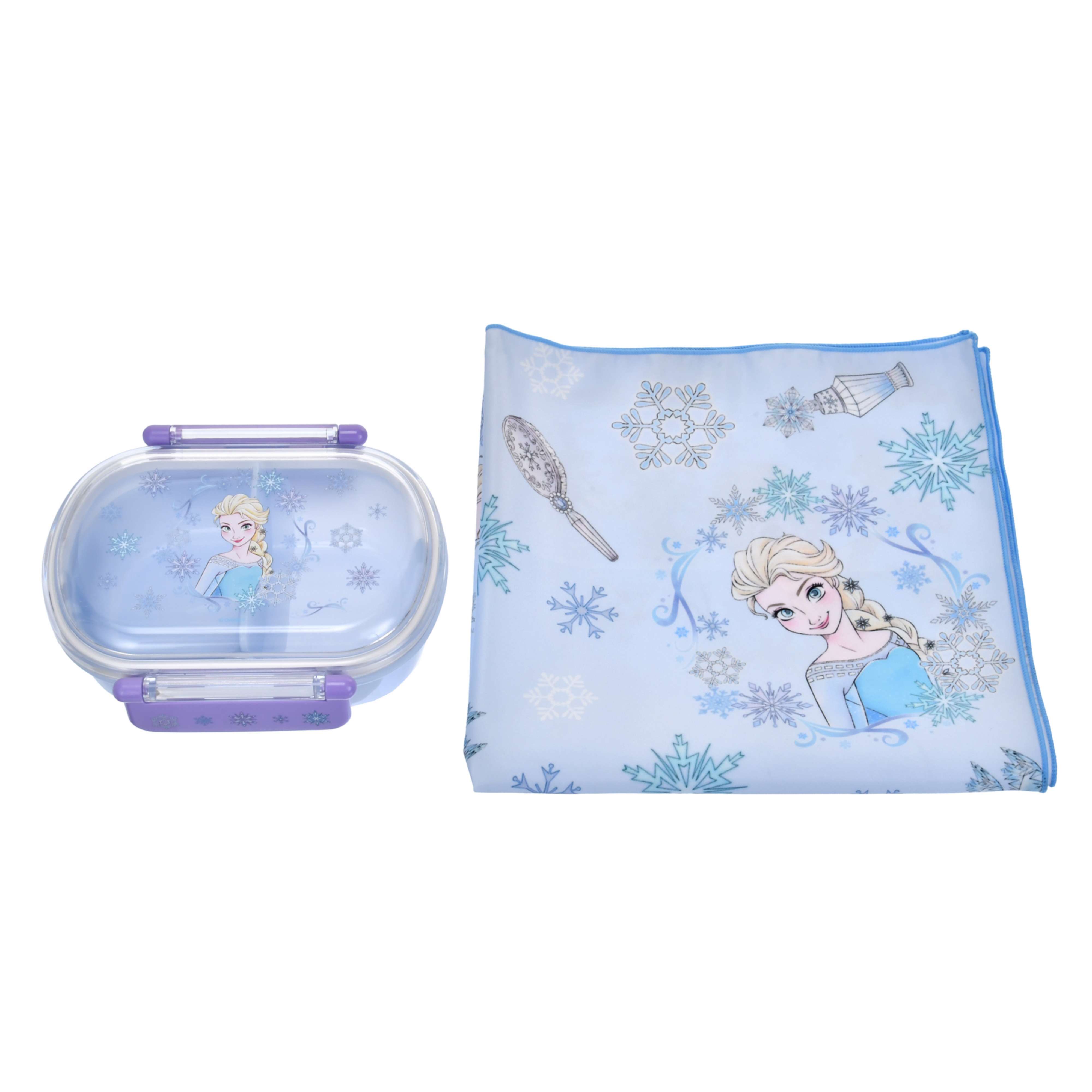 🎀【預訂】 Disney Back to School 飯盒 & 餐布 - Frozen Elsa
