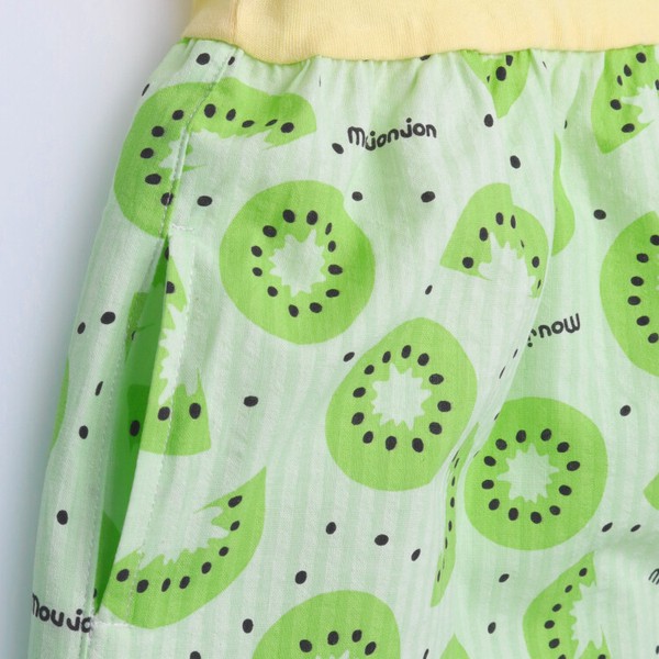 🆕【⭐訂購⭐】  日本直送🌀西瓜🍉 / 奇異果🥝泡泡紗夏日連身裙🌀[ELDA-0014][260502]