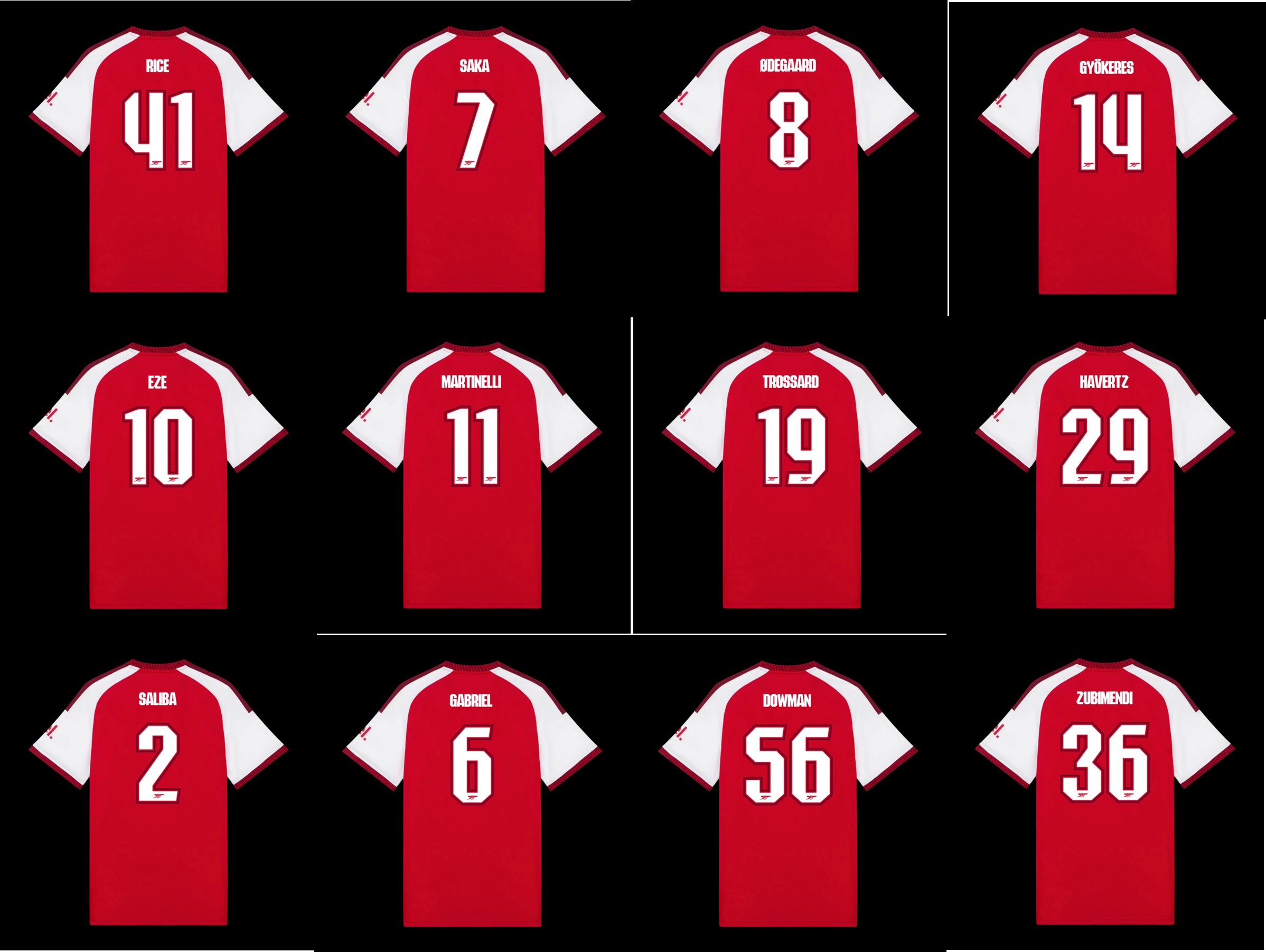 阿仙奴2026-27主場杯賽字 (內有多選)