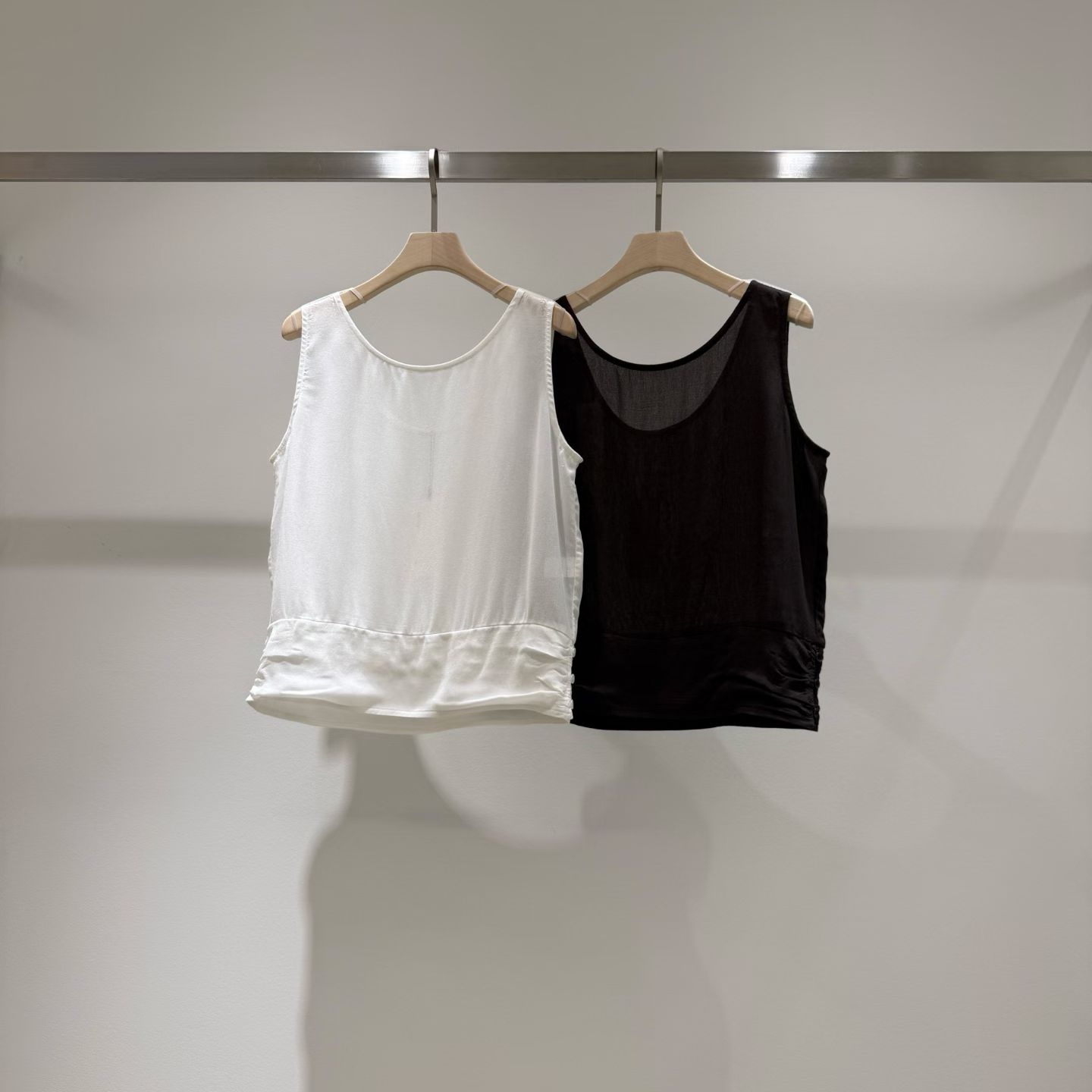 Brown soft vest