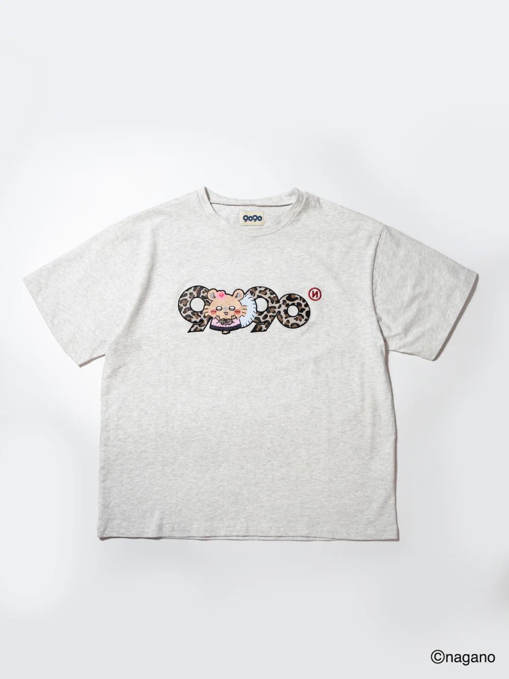【日版官方受注】9090 x Chiikawa OG Logo Tee - Heather Gray