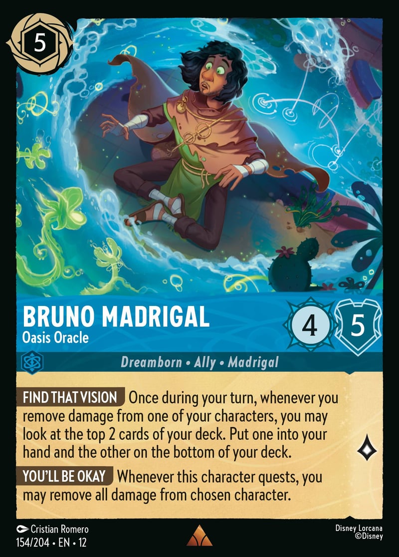 Bruno Madrigal - Oasis Oracle | Set12-154 | Non-foil