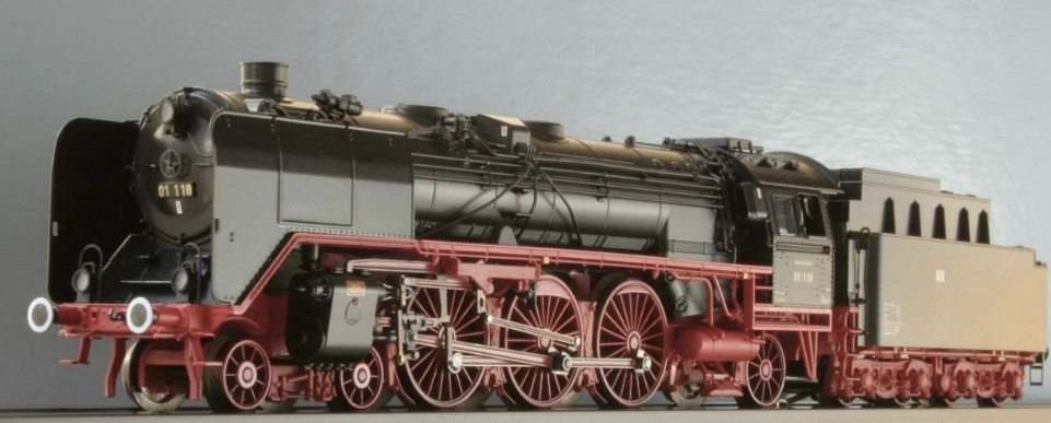 Märklin MHI Express 蒸汽機車 BR 01 118（博物館級）三軌交流電 DCC 音效 全新/ MHI Express Steam BR 01 118 (Museumslok) 3-rail A.C. DCC Sound NEW