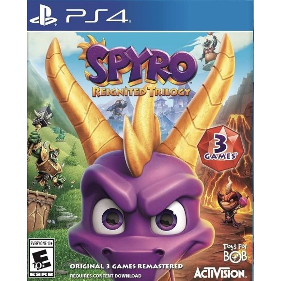 (🔥FLASH SALE🔥) Spyro Reignited Trilogy Full Game (PS4 & PS5) Digital Download