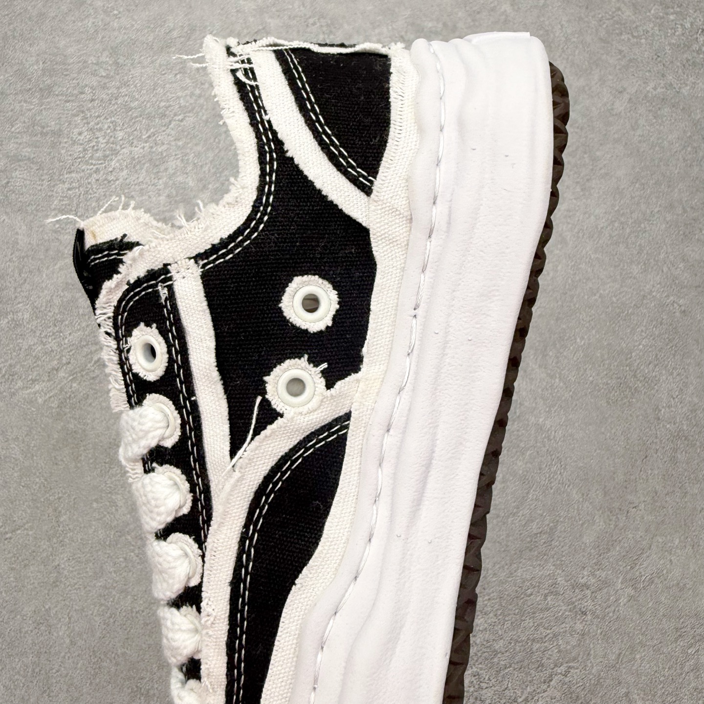 Maison Mihara Yasuhiro MMY "Peterson" OG Sole Canvas Low-top Sneaker